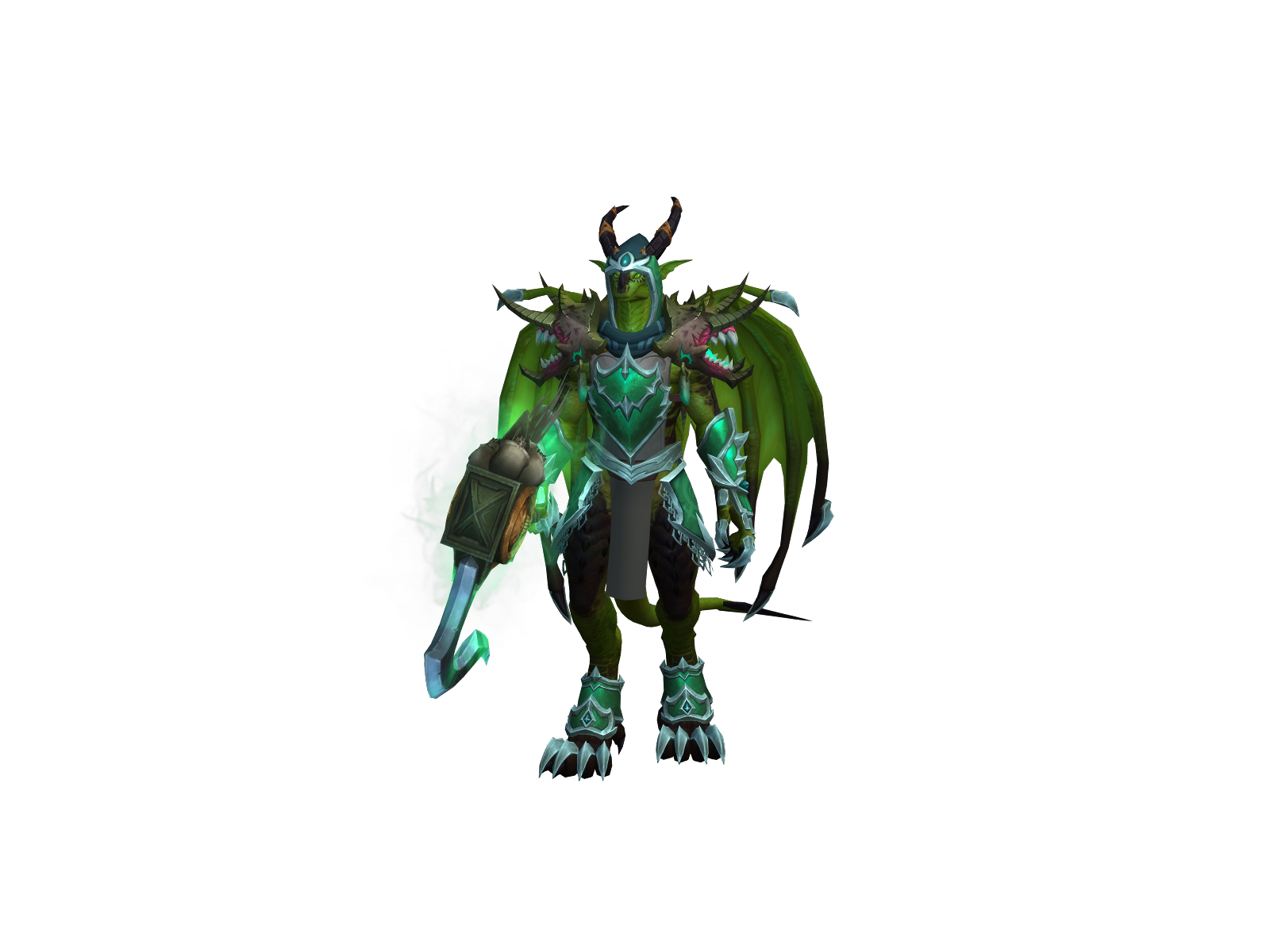 Pseudarius 3D character render