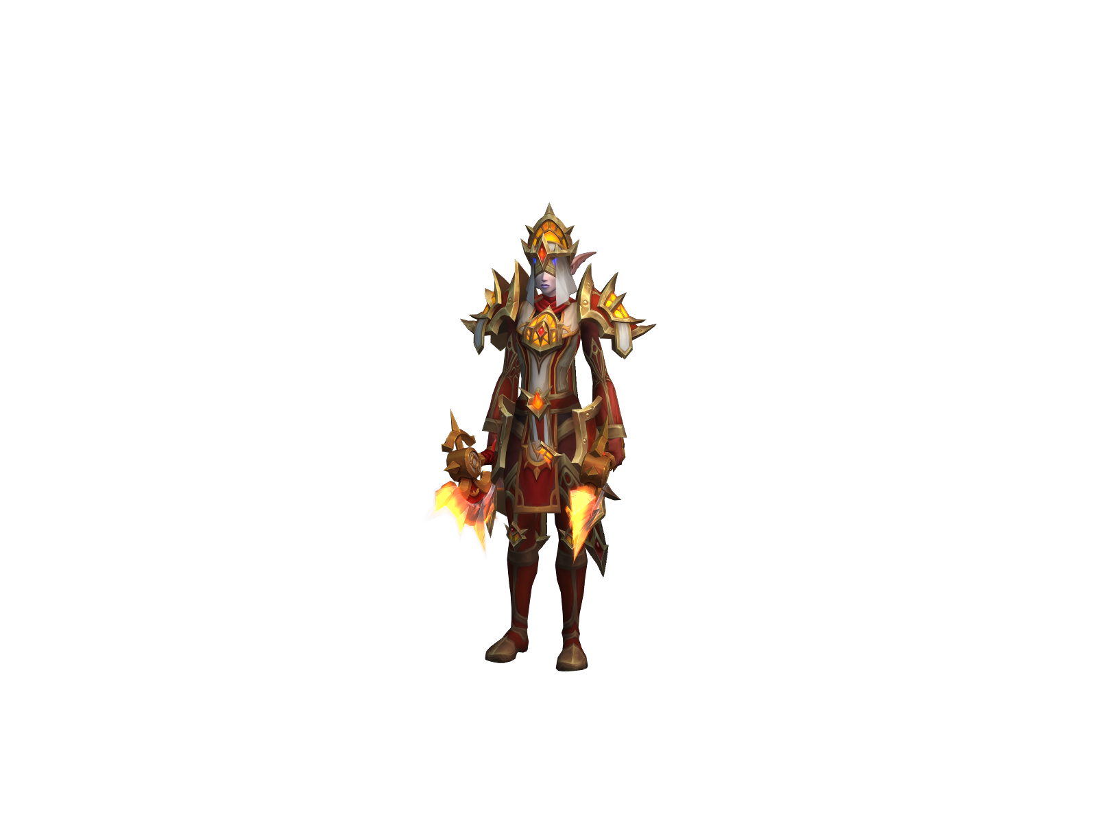 Lightbreath 3D character render