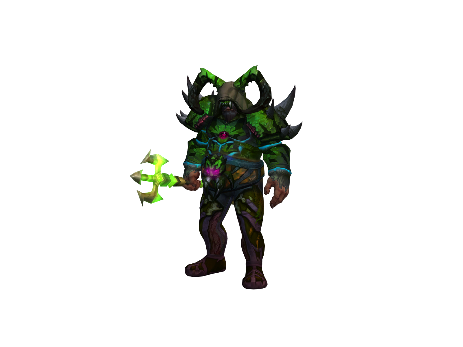 Polymorphme 3D character render