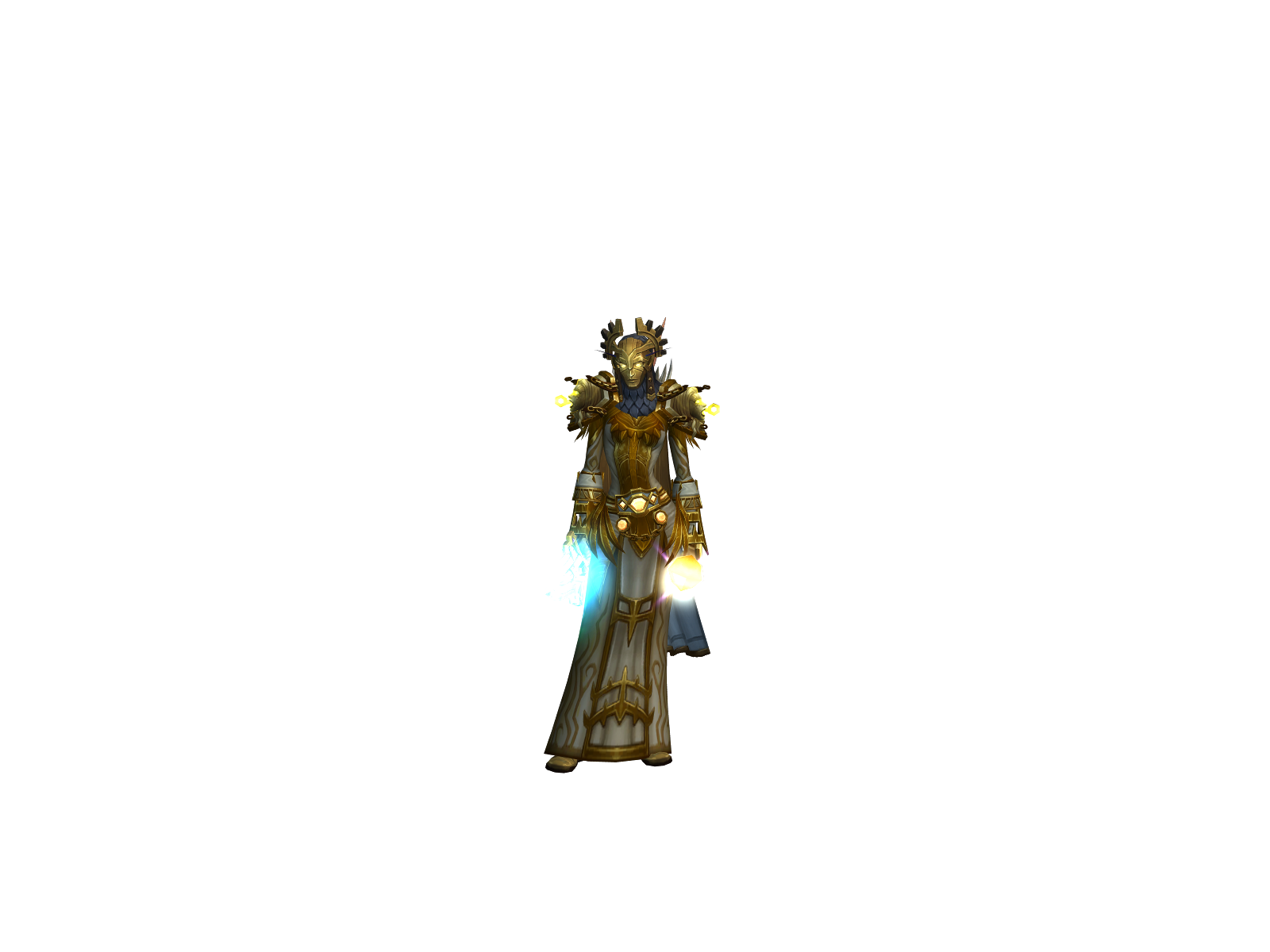 Holypriest 3D character render