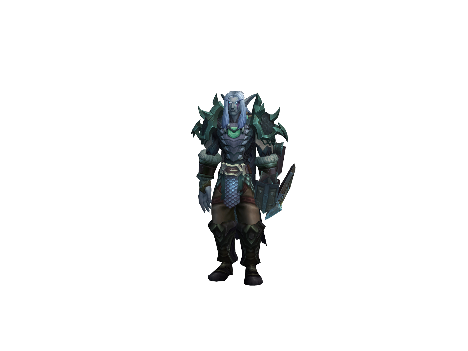 Lalacalamari 3D character render