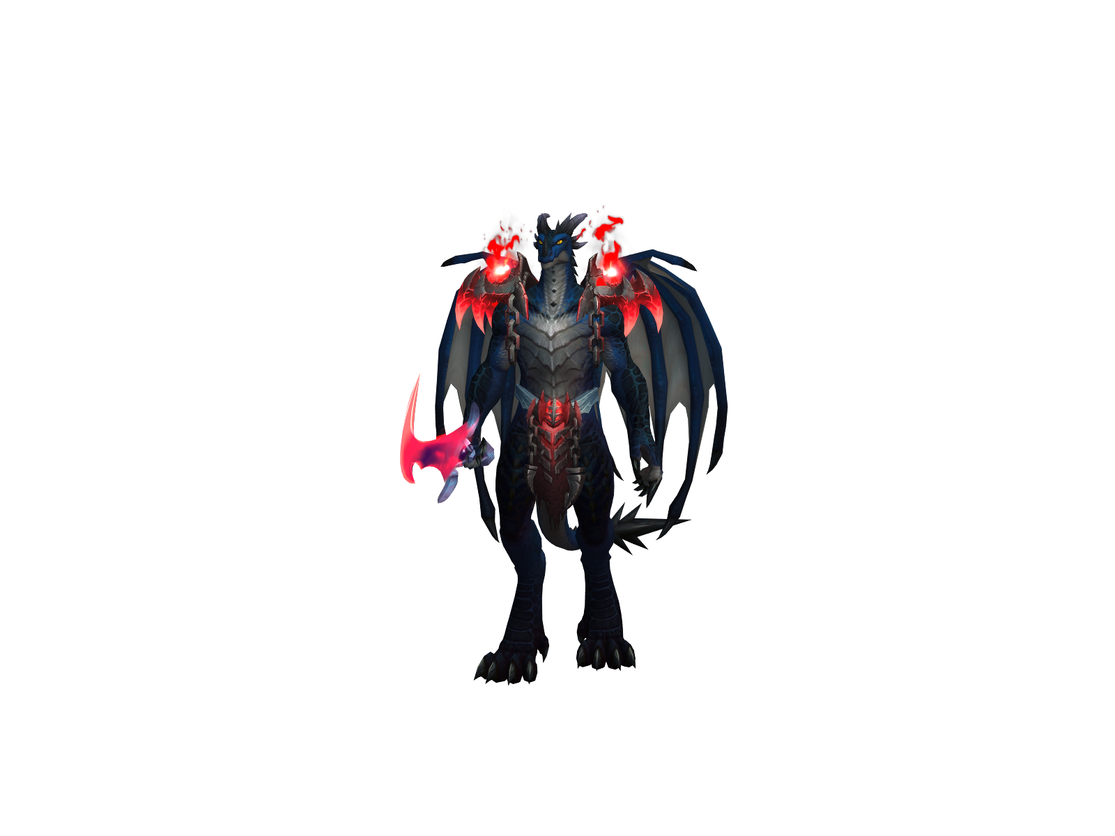 Dragön 3D character render