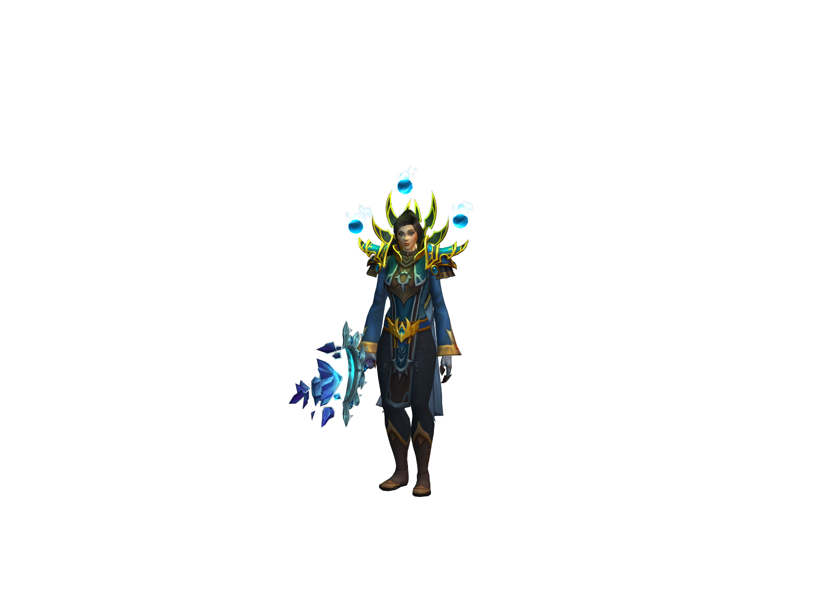 Centri 3D character render