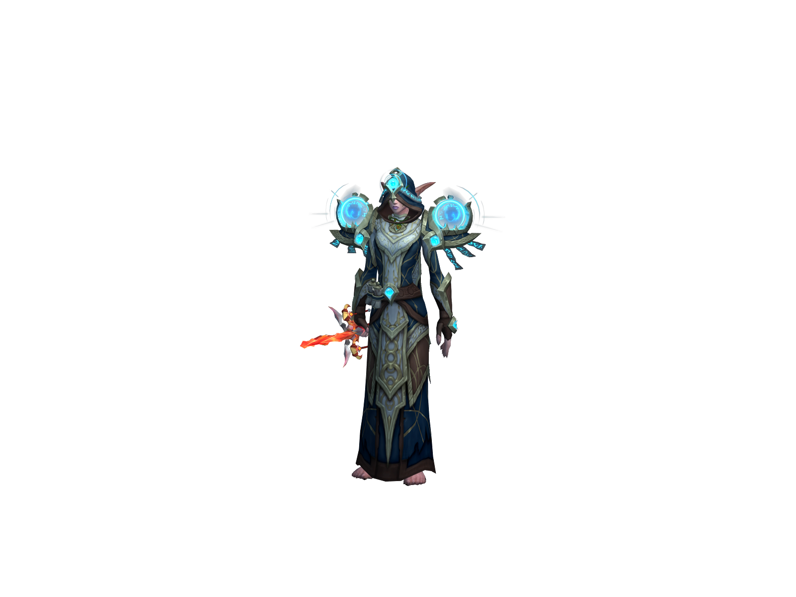 Mirrory 3D character render