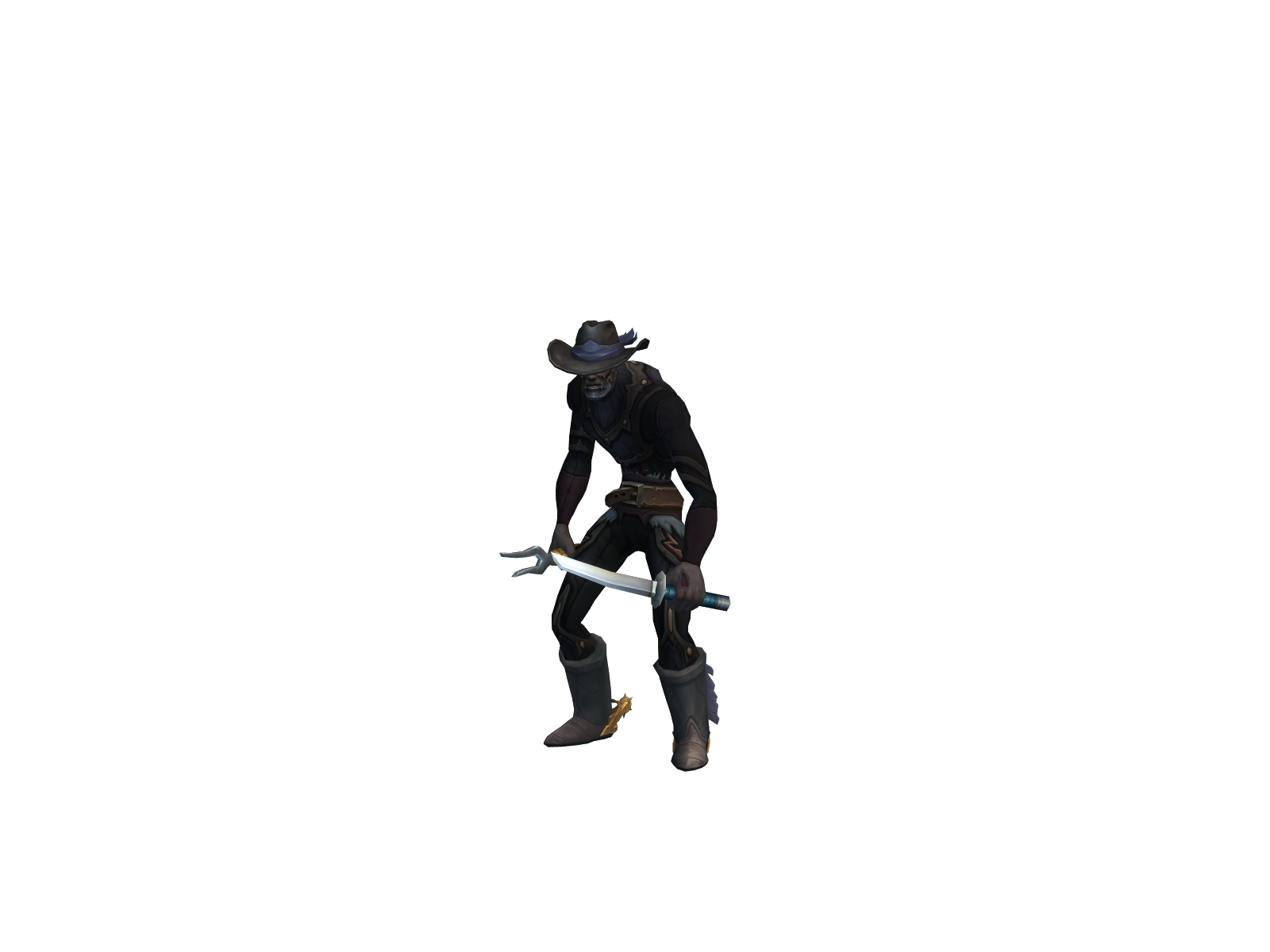 Invisimitch 3D character render