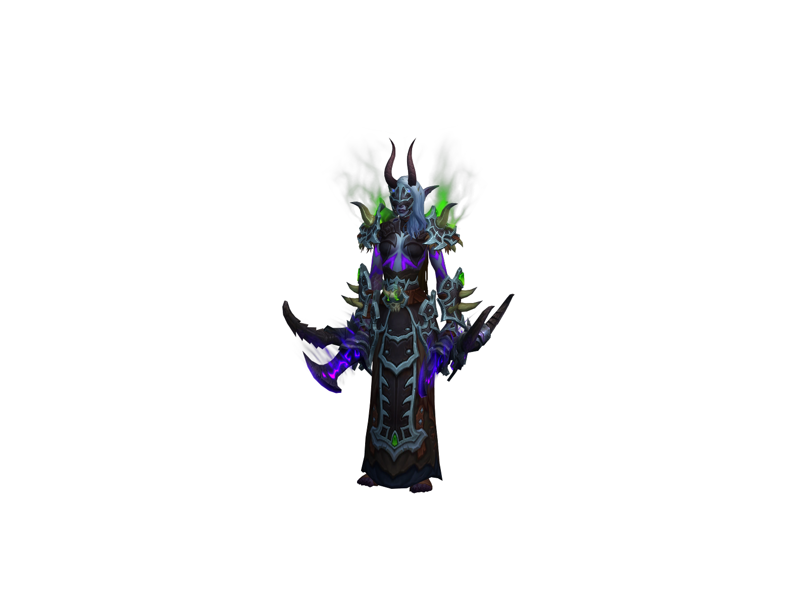 Glaistig 3D character render