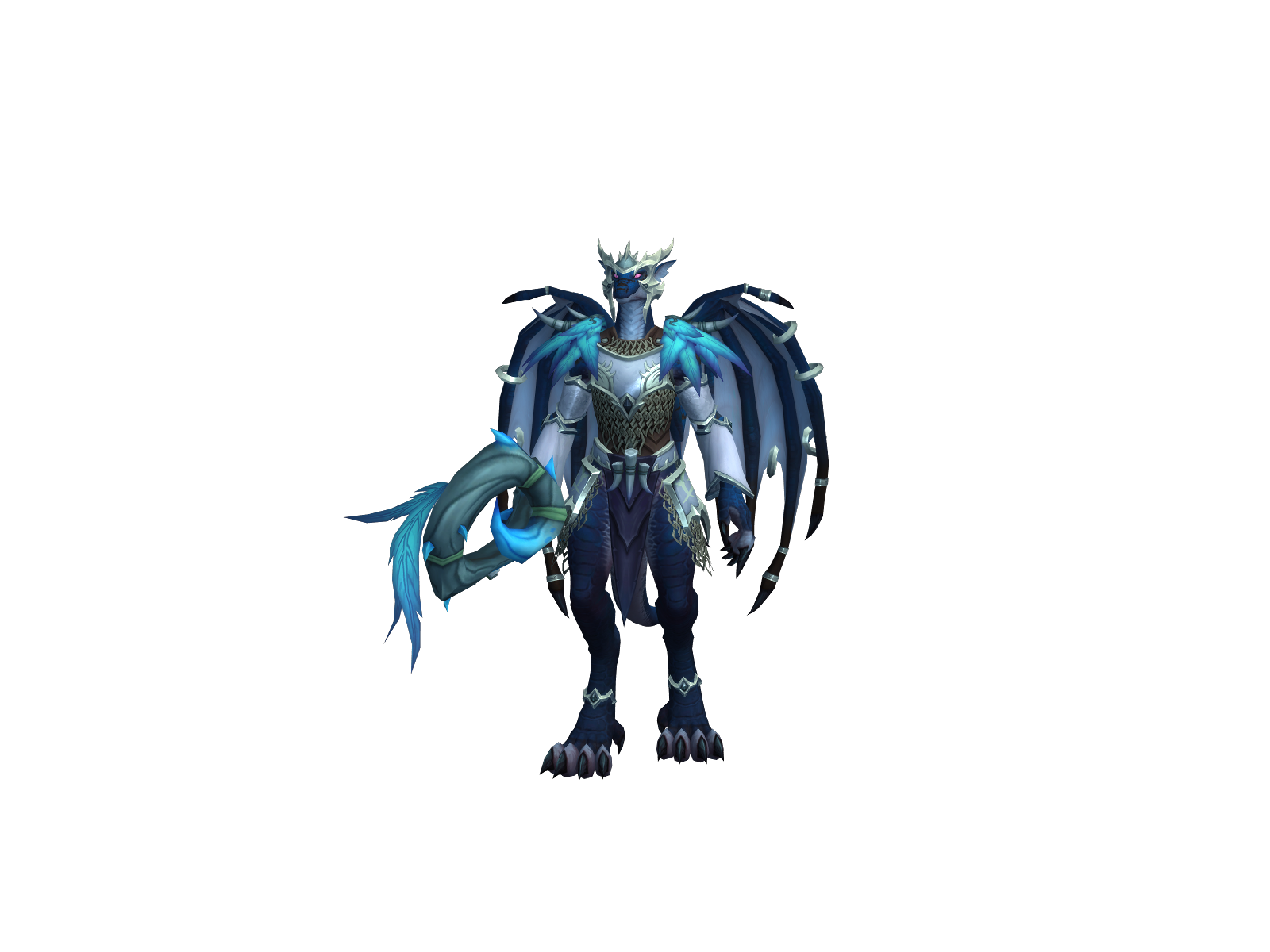 Venorag 3D character render