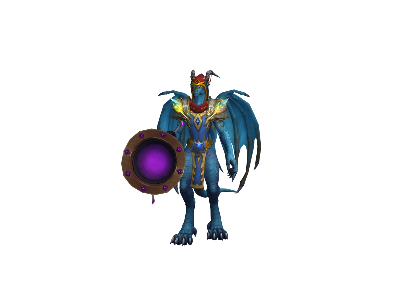 Radioactive 3D character render