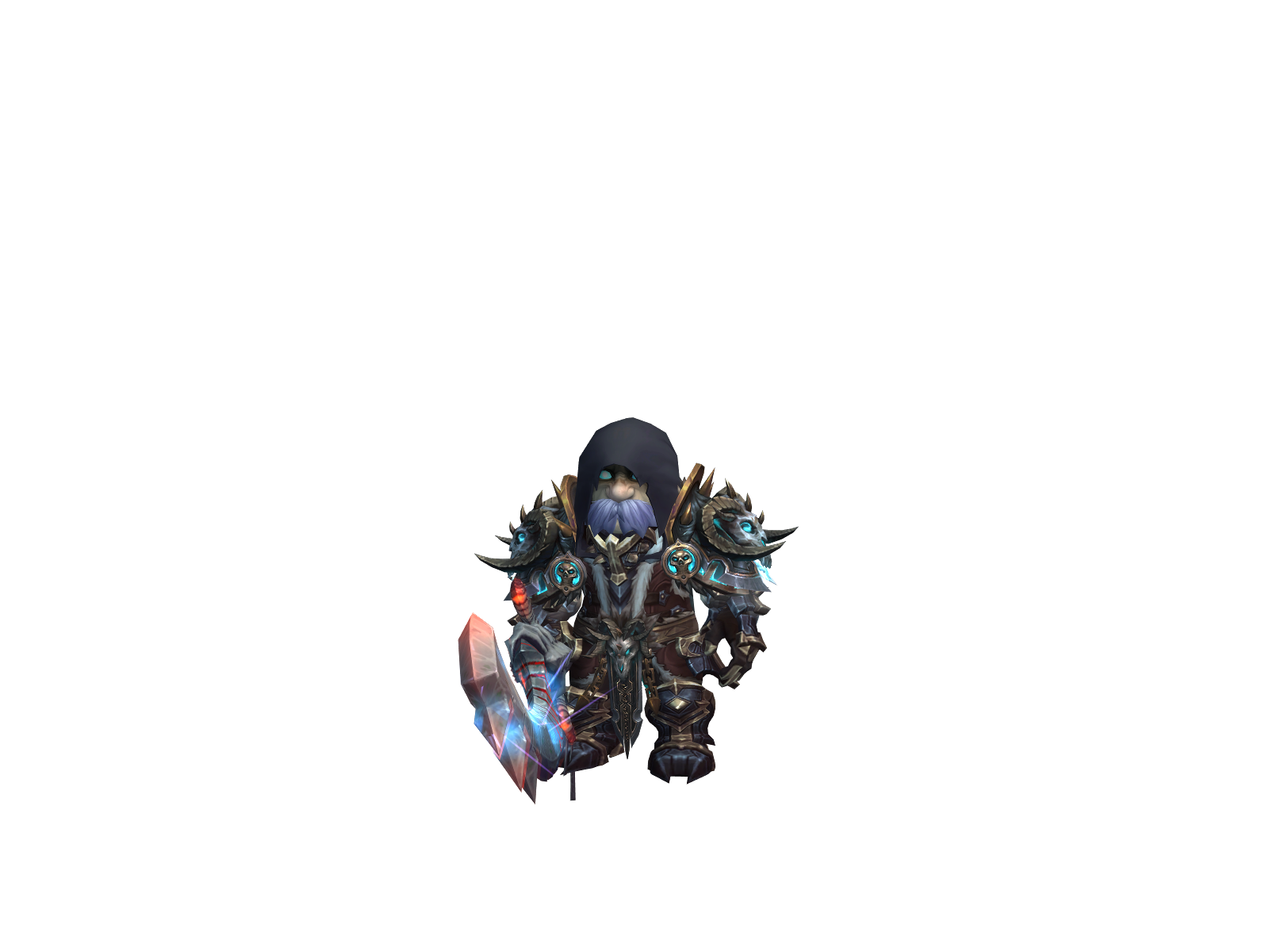 Snowcones 3D character render