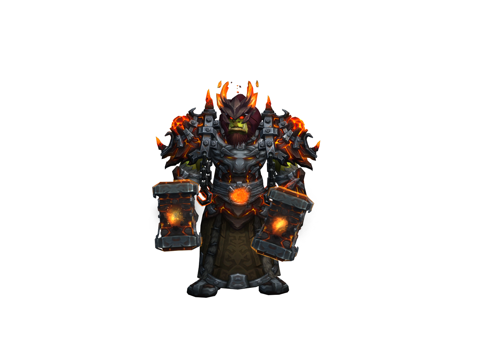 Shaamaan 3D character render