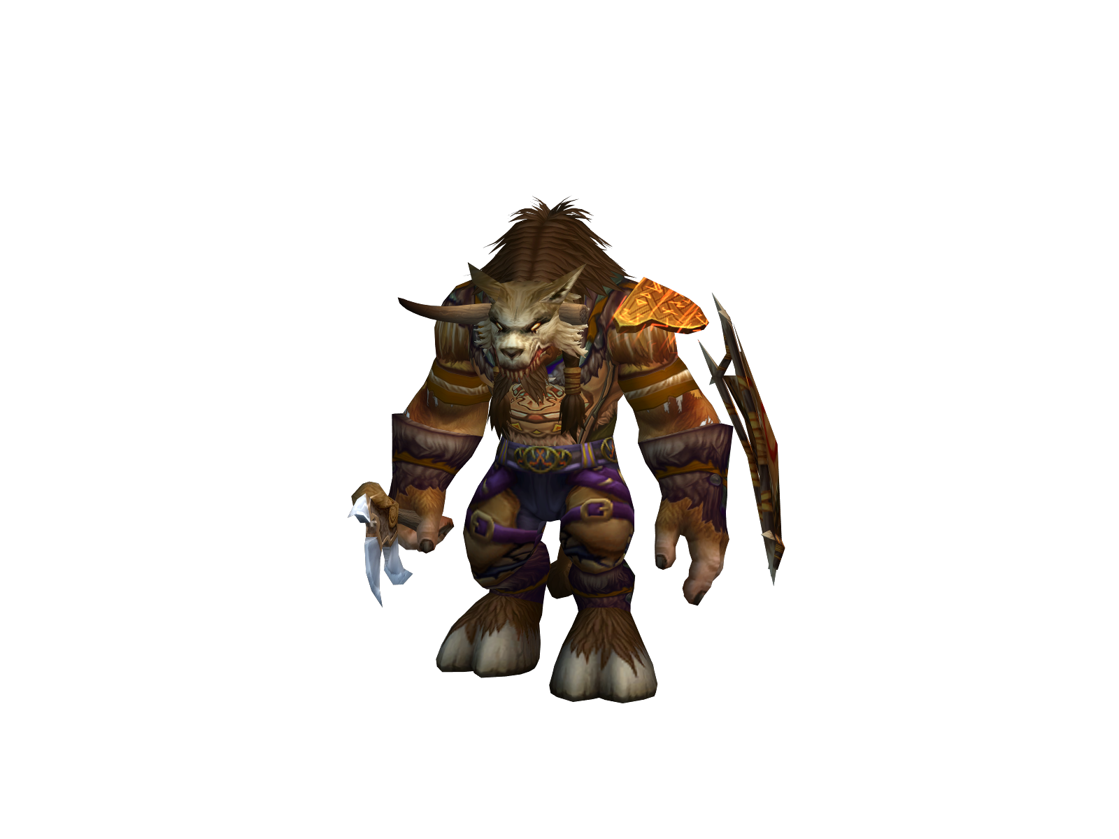 Ragetotem 3D character render