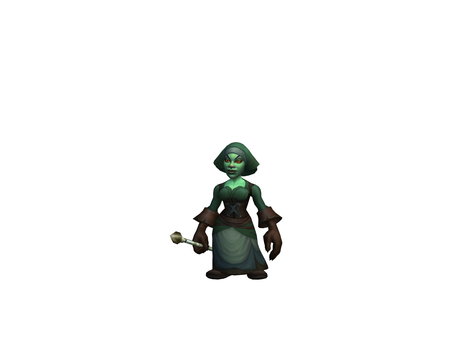 Scarysherri 3D character render