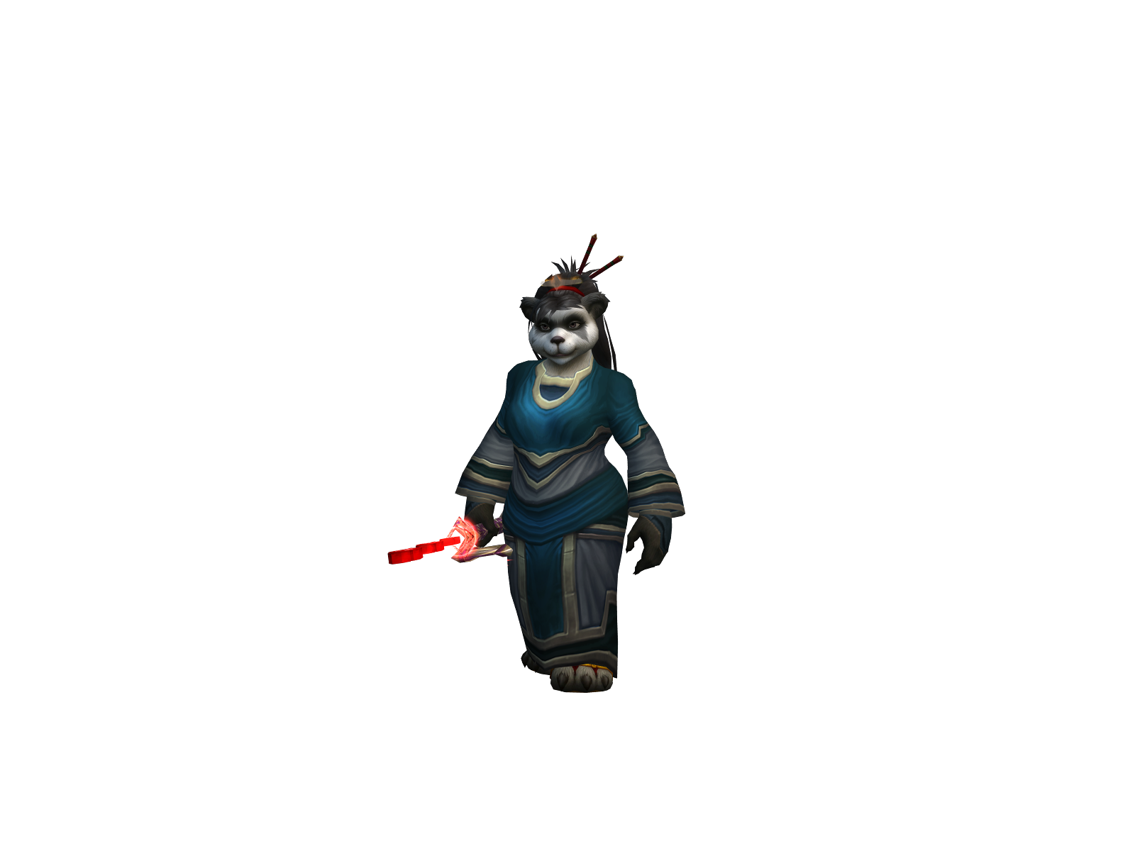 Meiku 3D character render