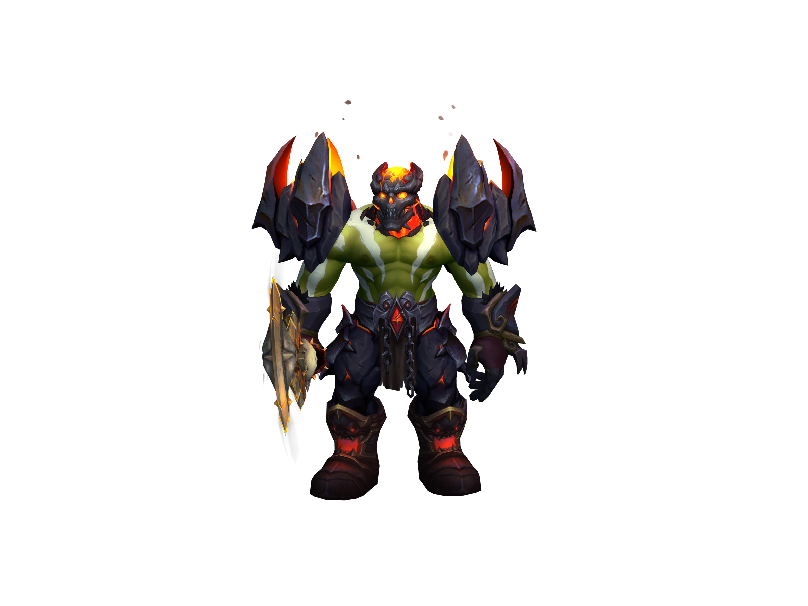 Forrsaken 3D character render