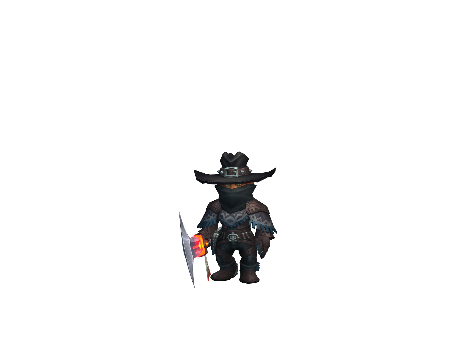 Misshash 3D character render