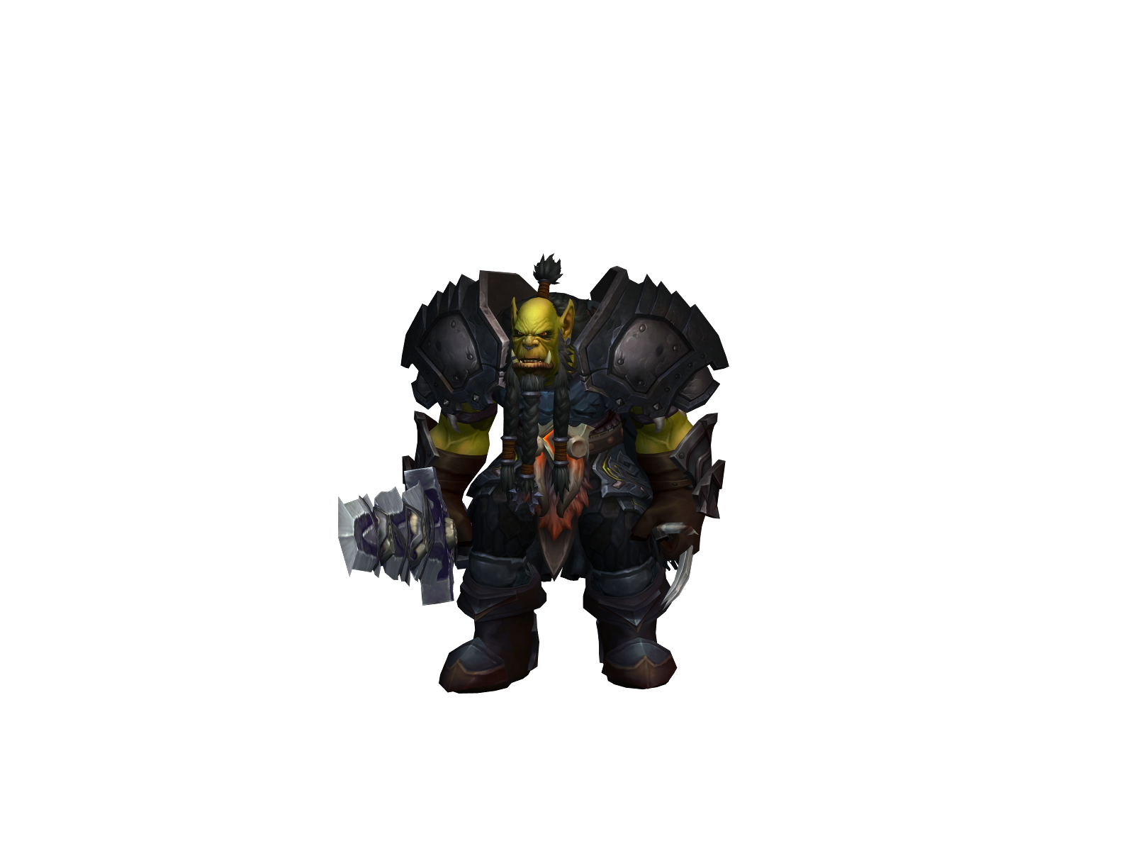 Fleshbutcher 3D character render