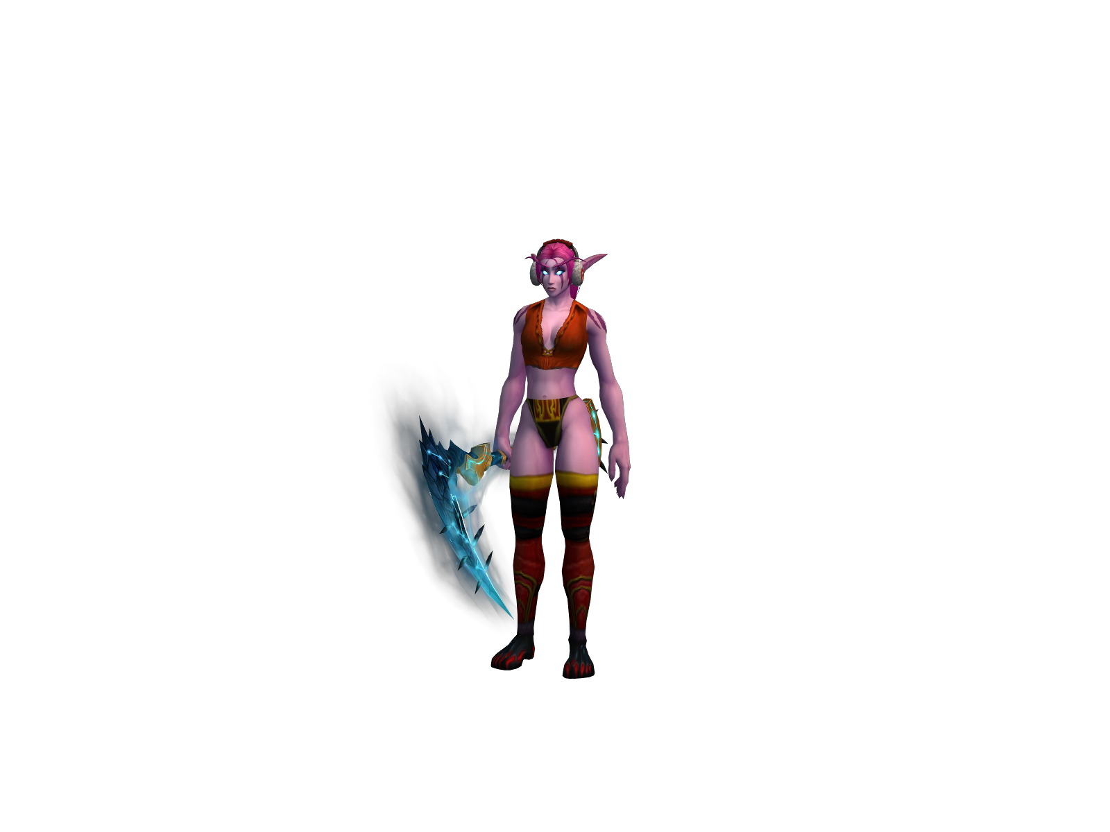 Iceqùeen 3D character render