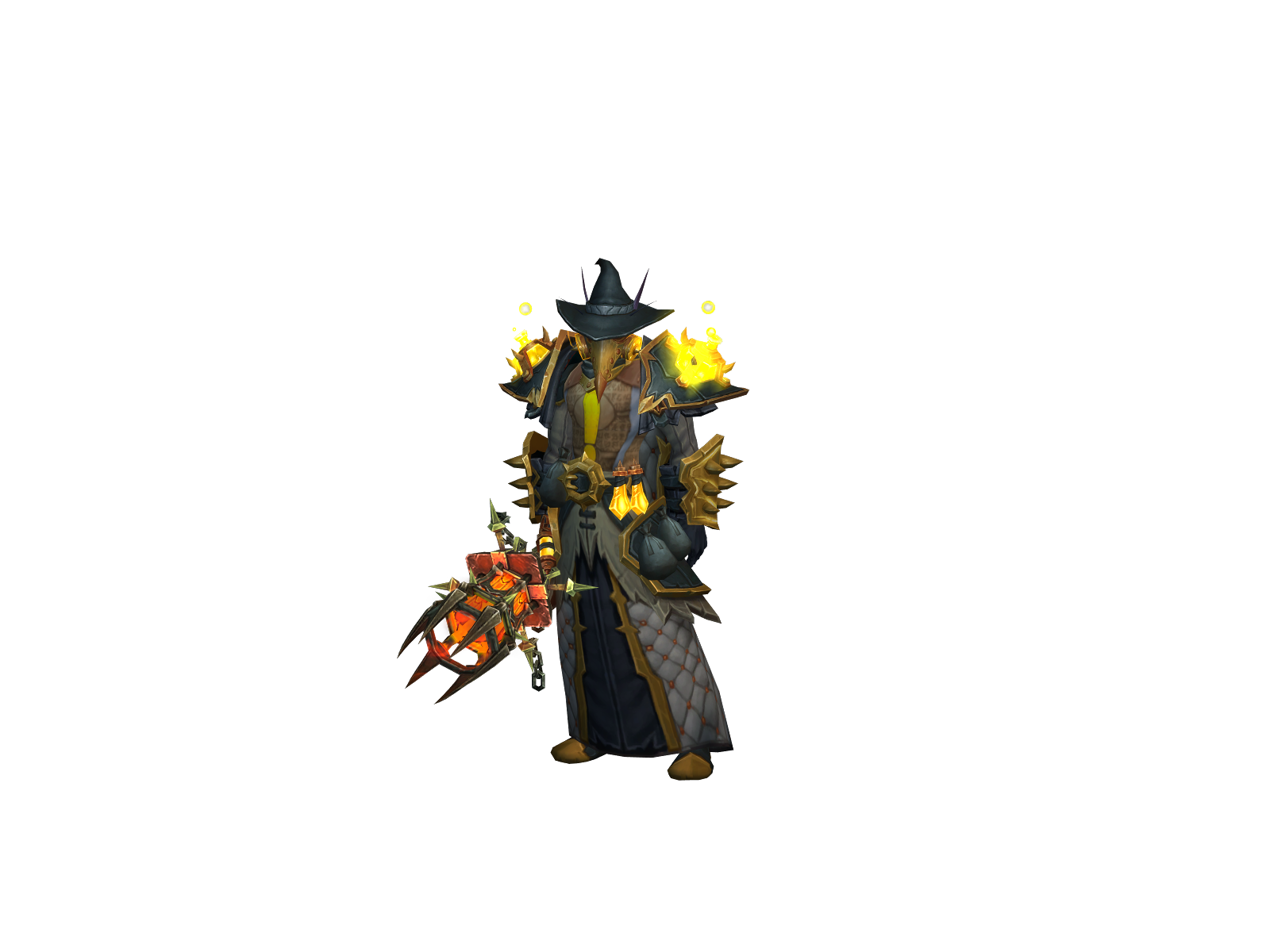 Berobubble 3D character render