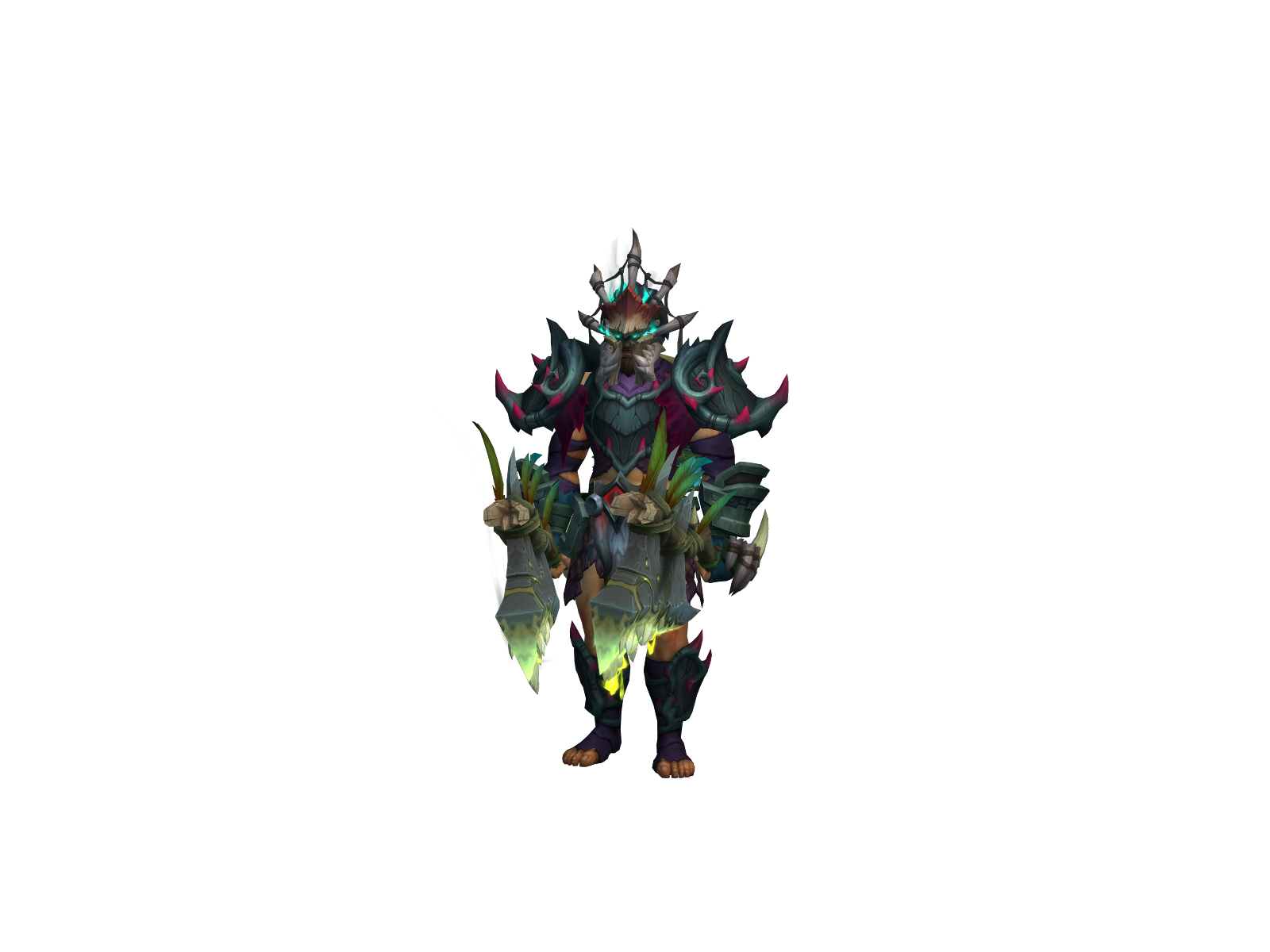 Thayrox 3D character render