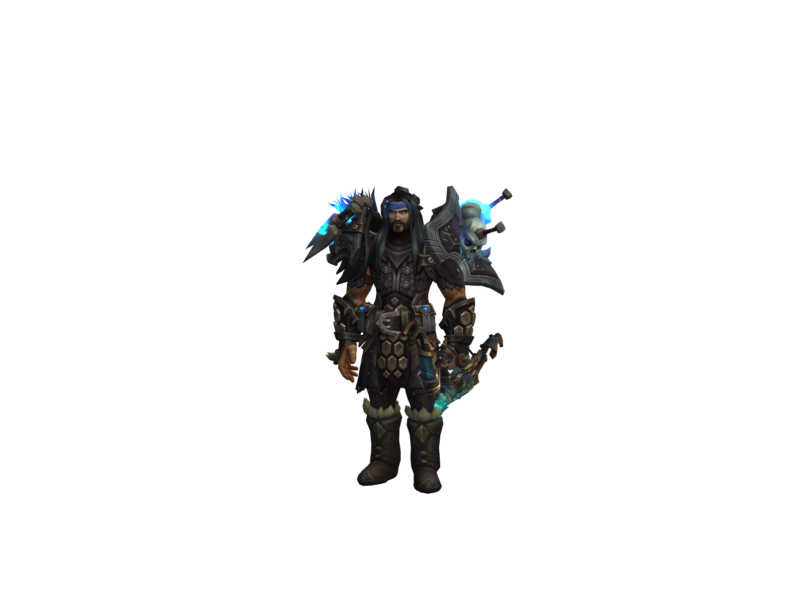 Manuel 3D character render