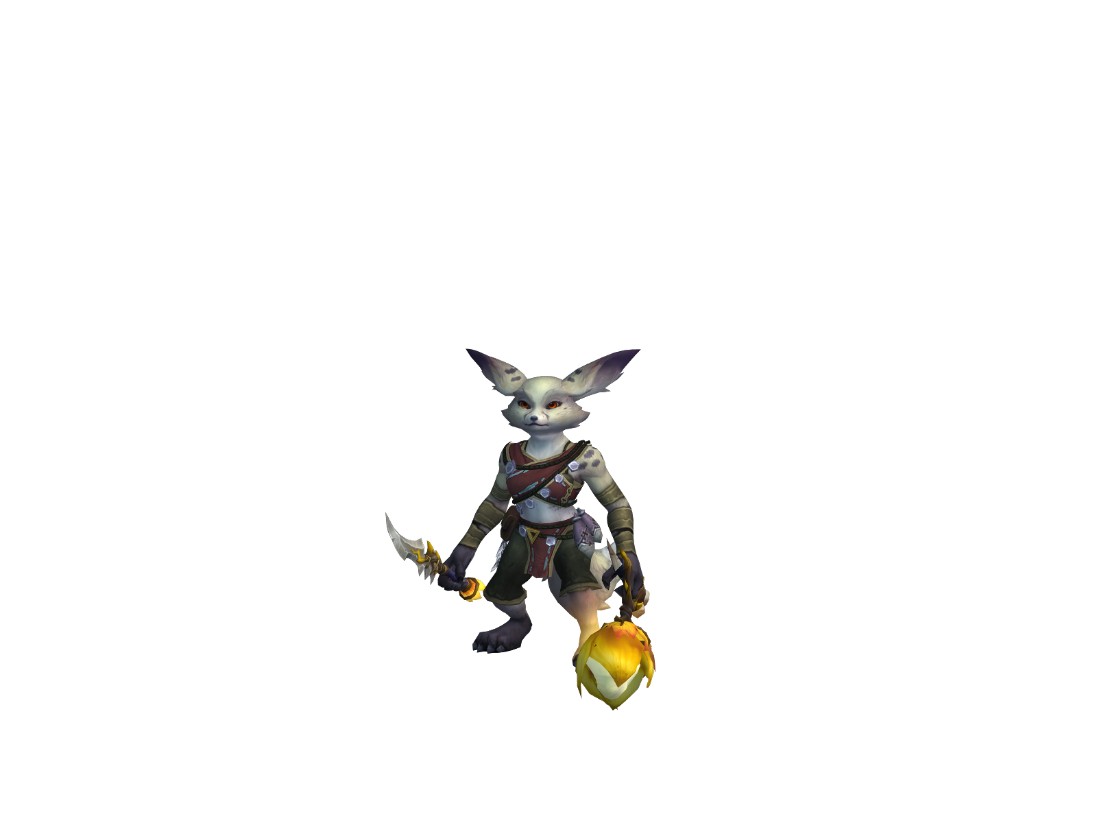 Gecker 3D character render