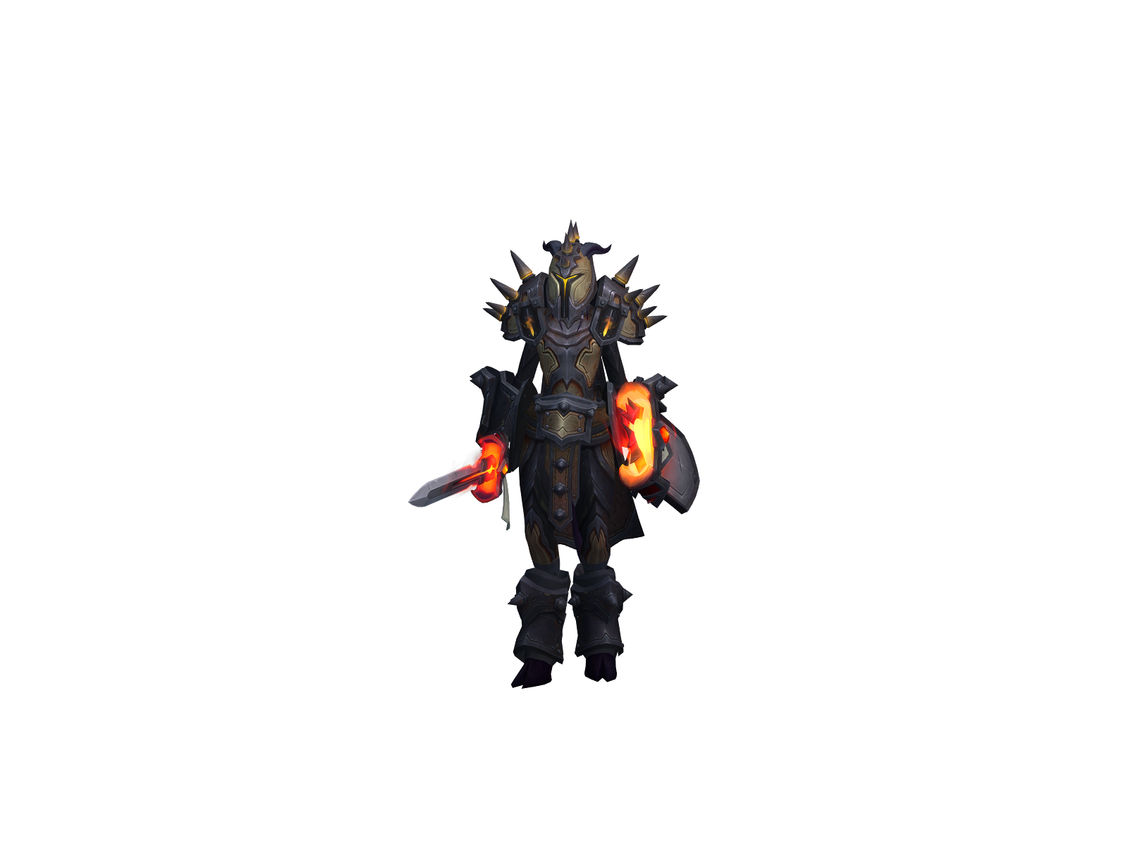Bighardshock 3D character render