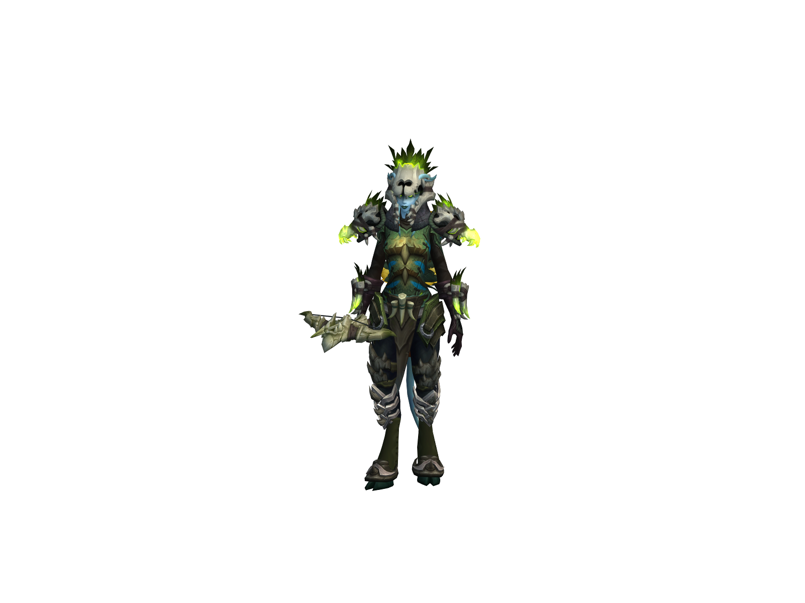 Reptilia 3D character render