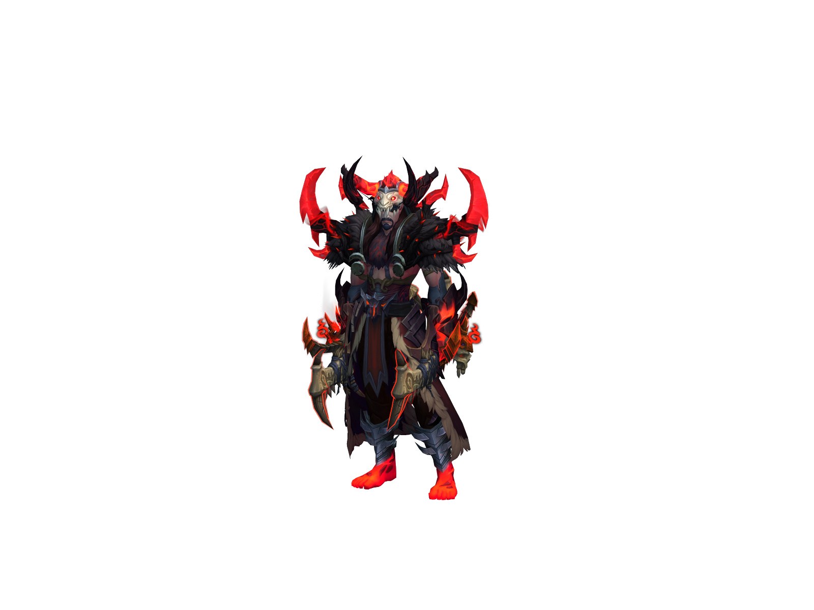 Scharhrot 3D character render