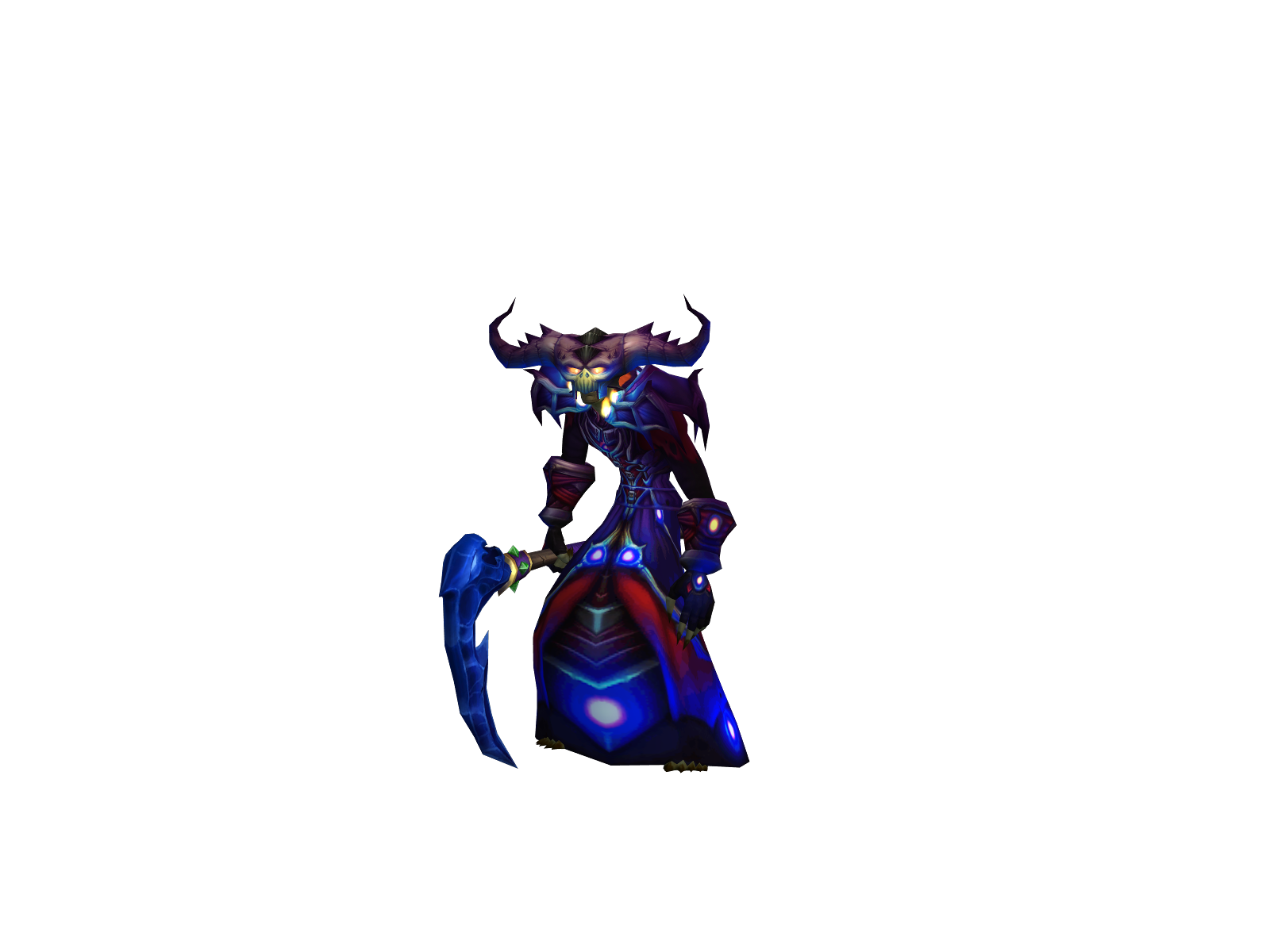 Laps 3D character render