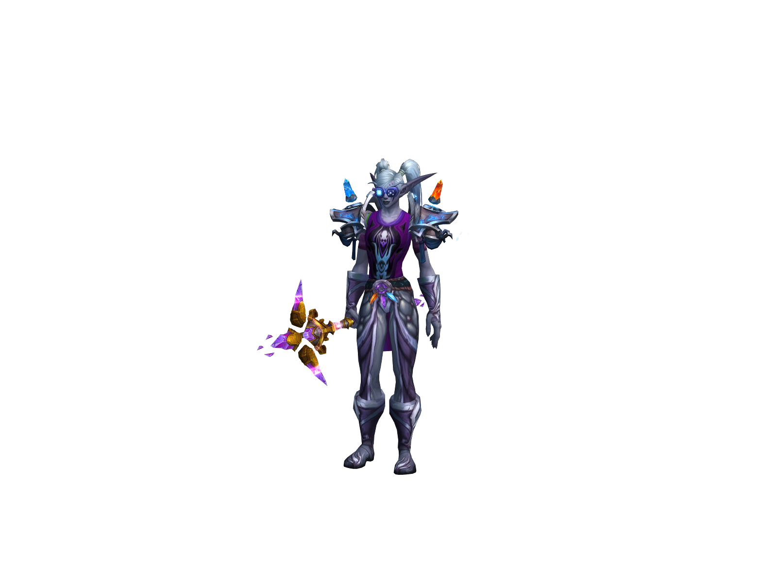 Spellsteal 3D character render