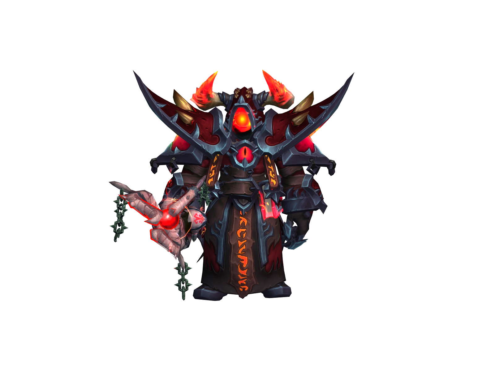 Necros 3D character render