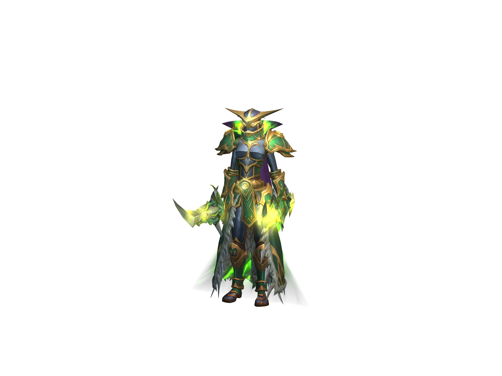 Mythrael 3D character render