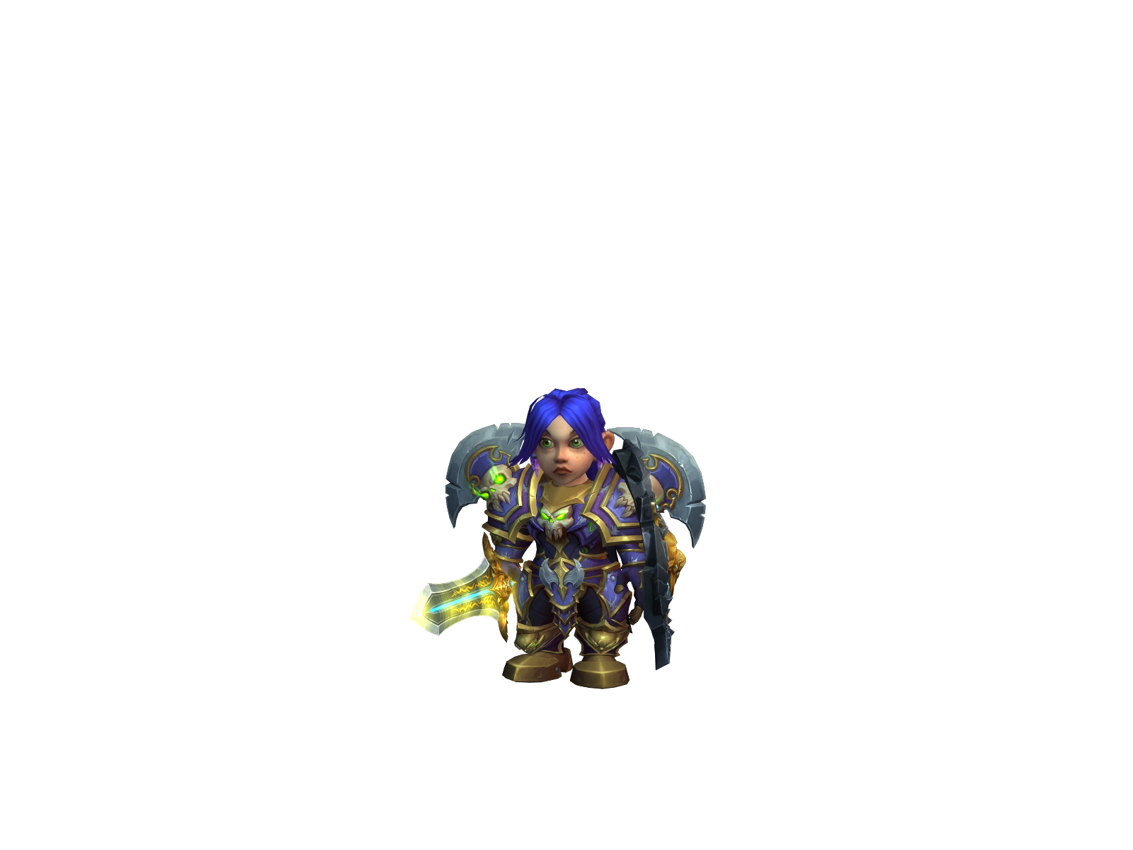 Hsuyc 3D character render