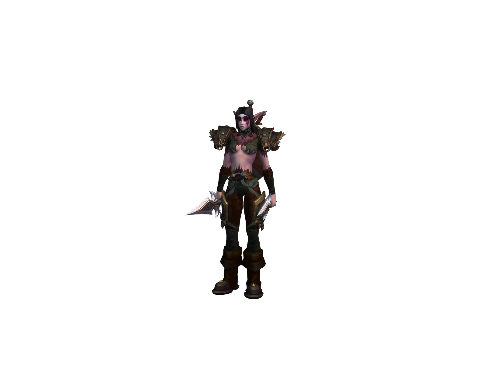 Seya 3D character render