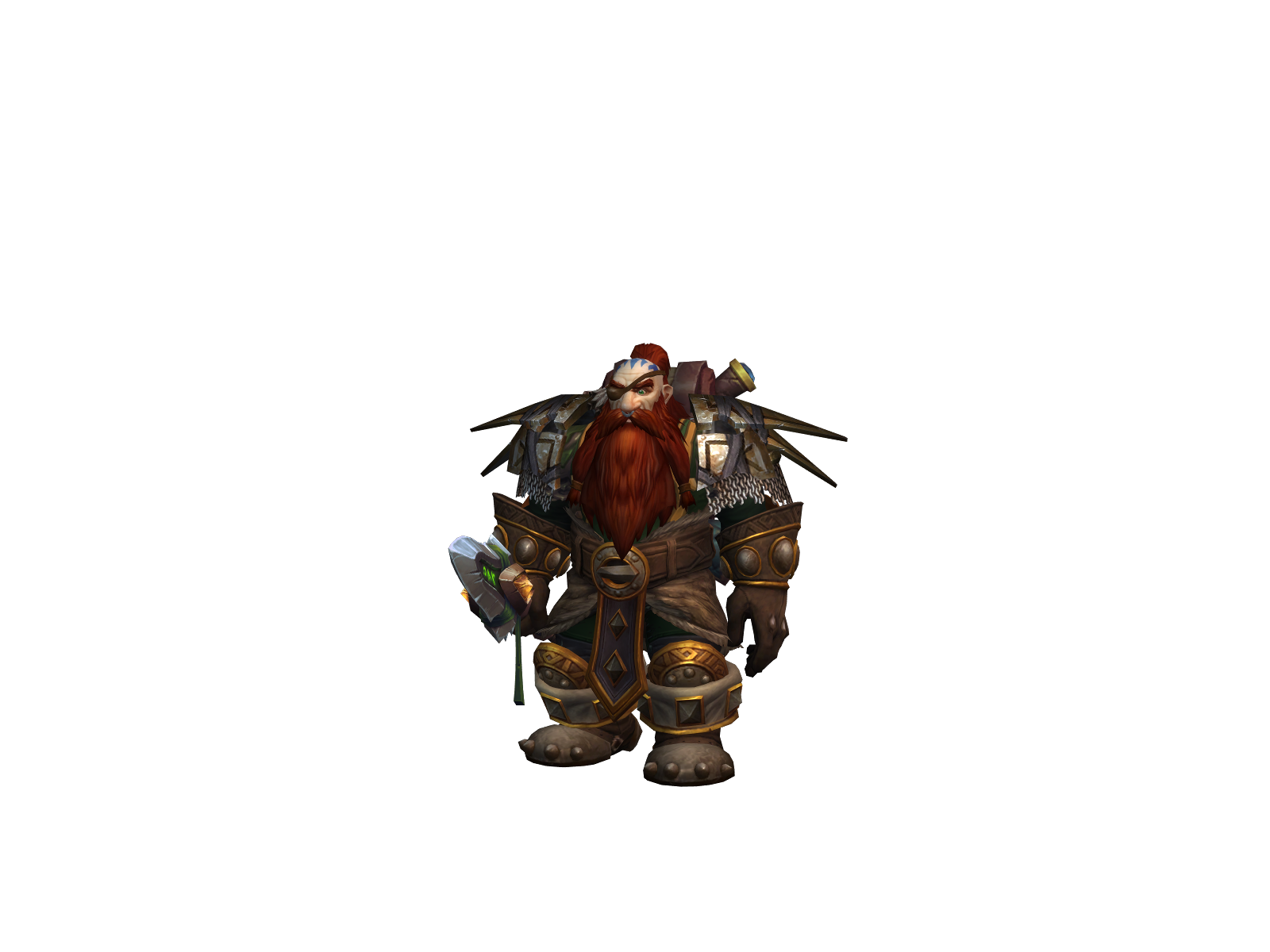 Bigbeardy 3D character render