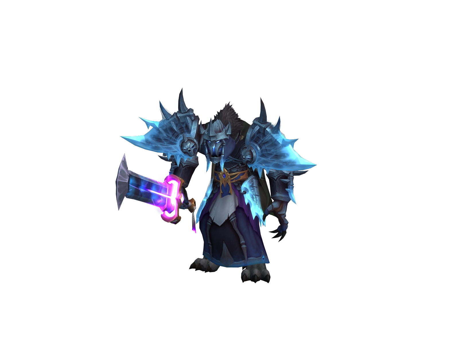 Maraltel 3D character render