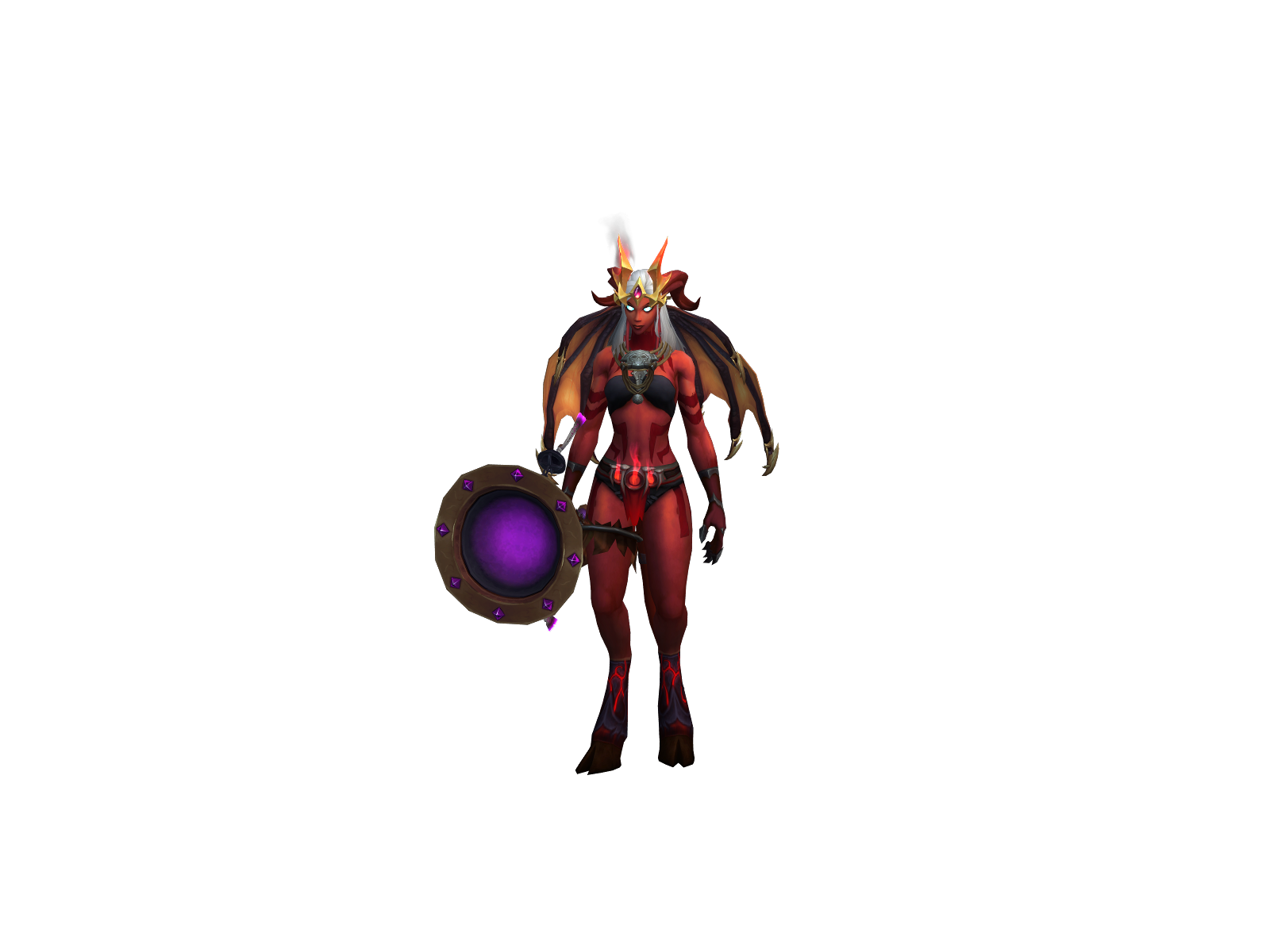Eliog 3D character render