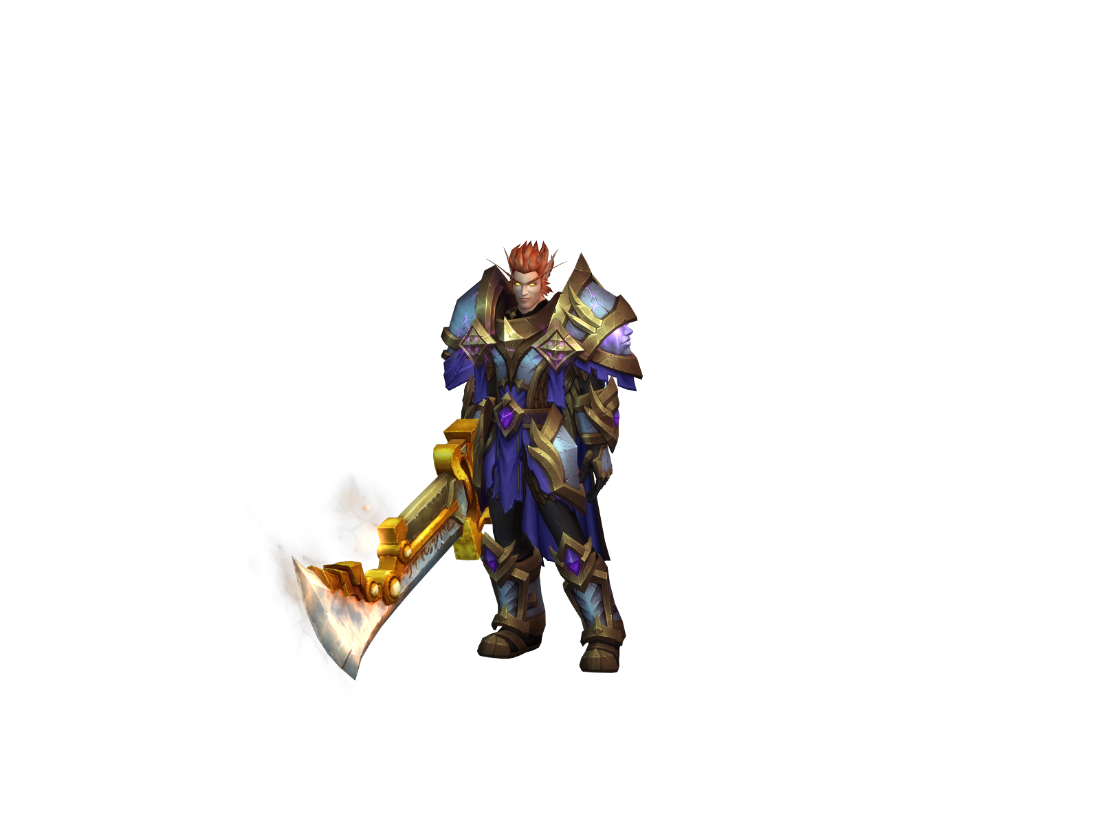 Salin 3D character render