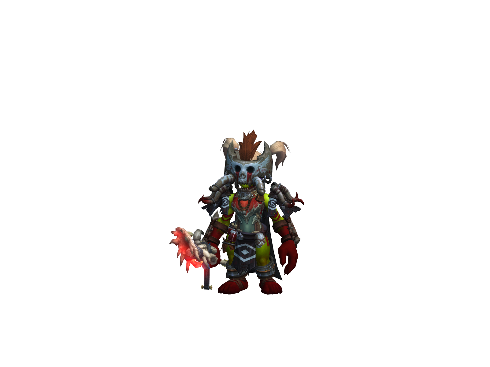 Saidoutbtch 3D character render