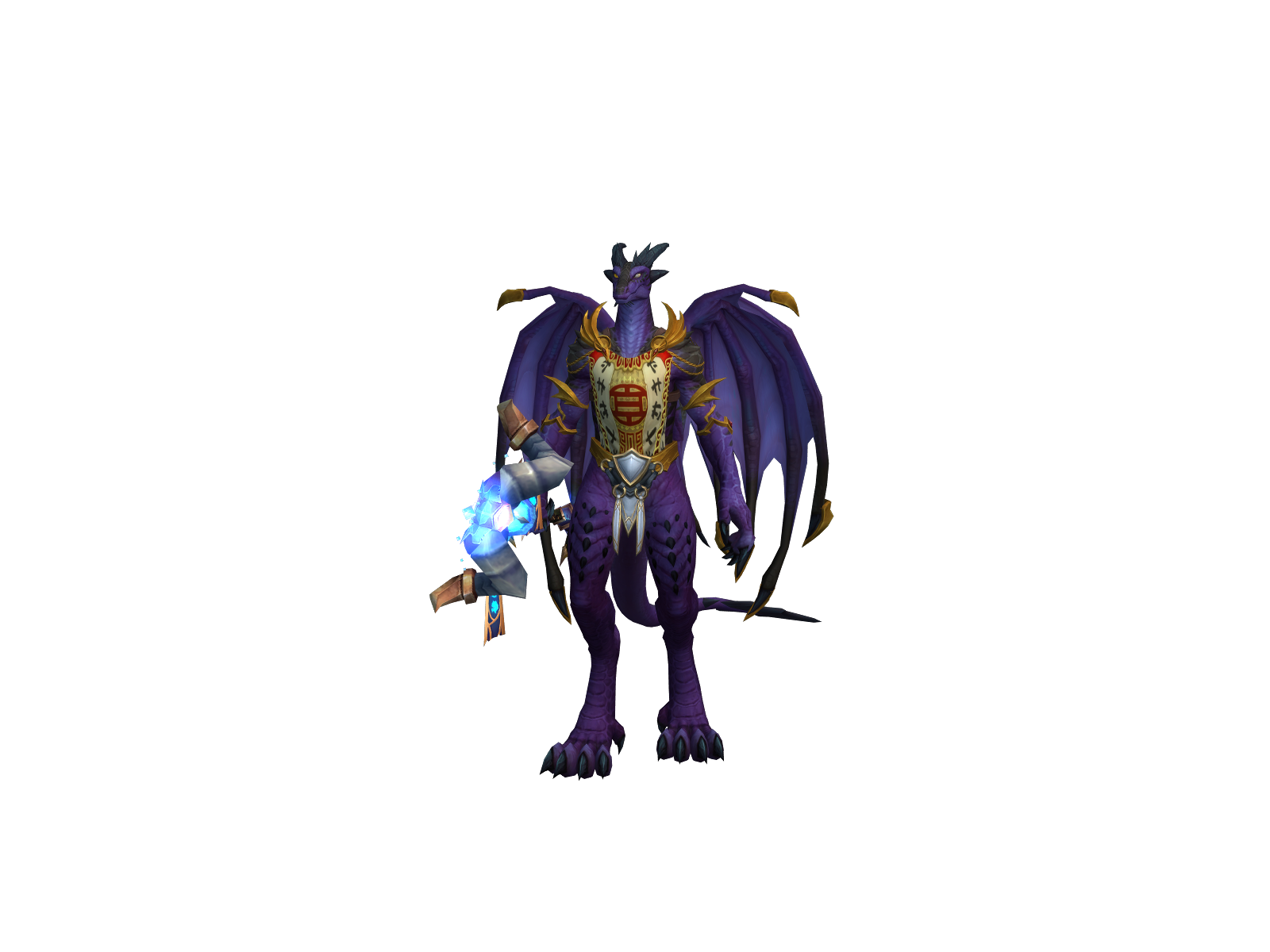 Berodragon 3D character render