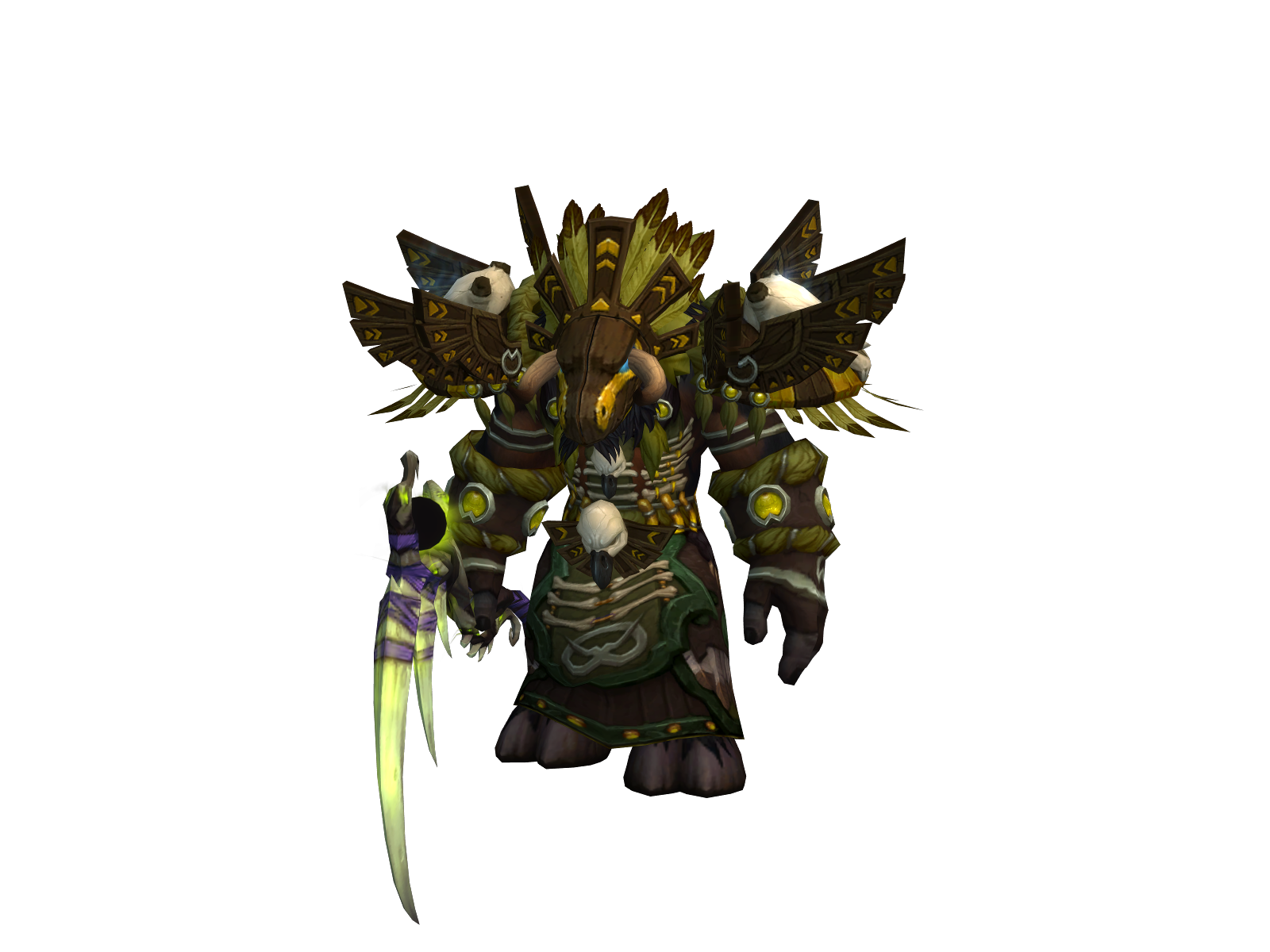 Onlyclaws 3D character render