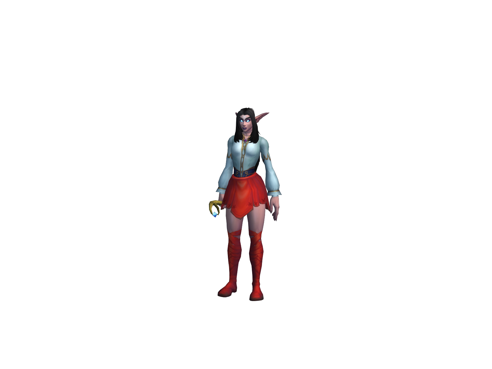 Makgeolli 3D character render
