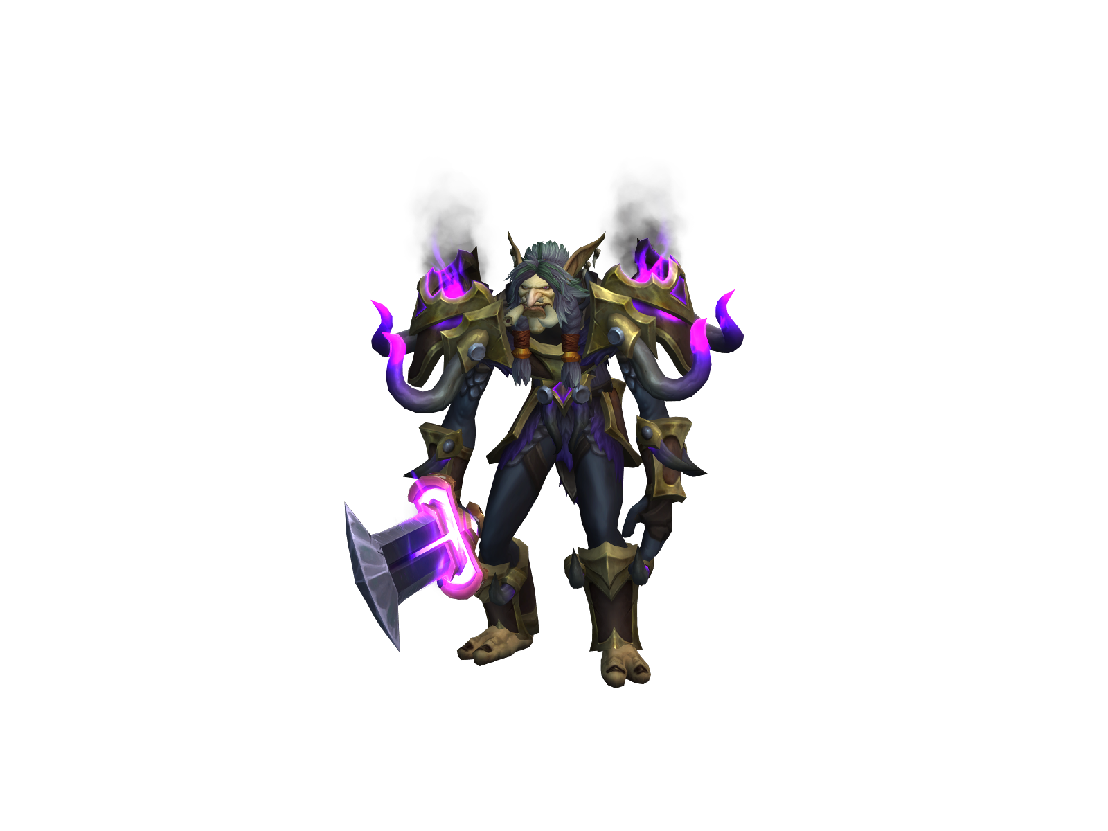 Trayon 3D character render