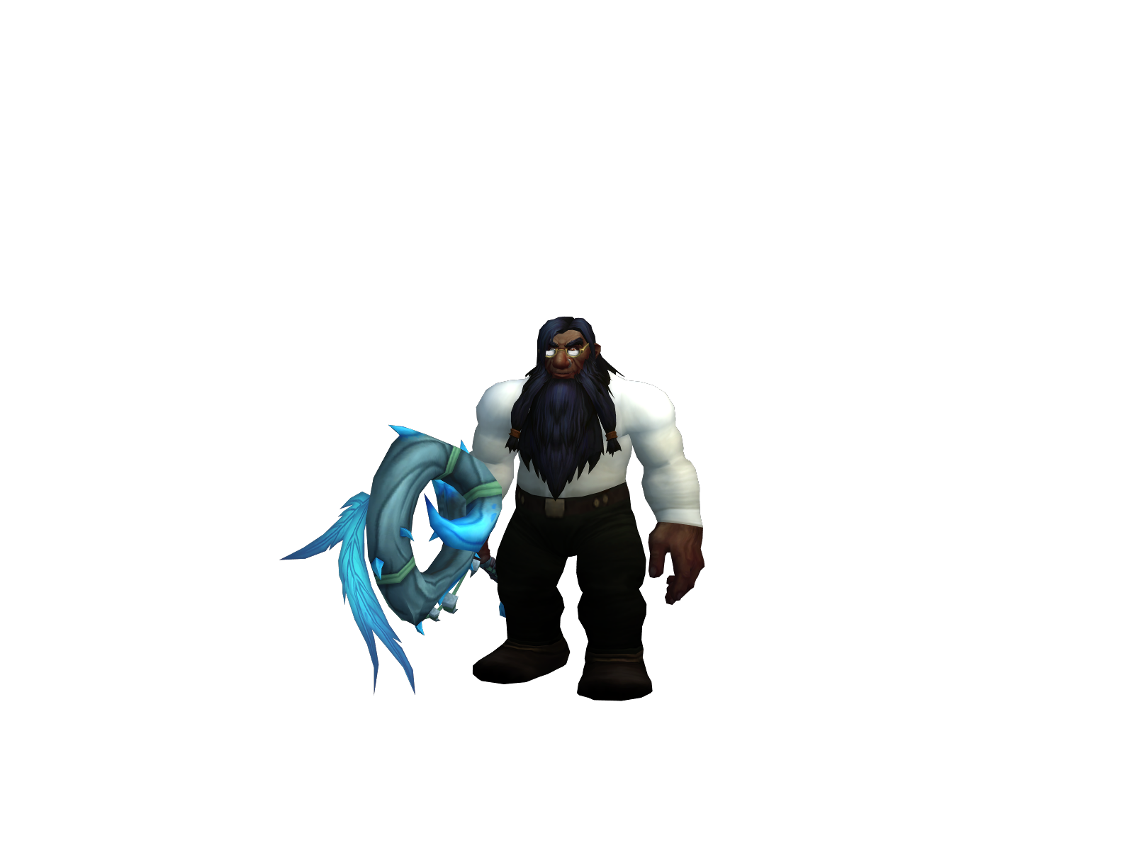 Fearspam 3D character render