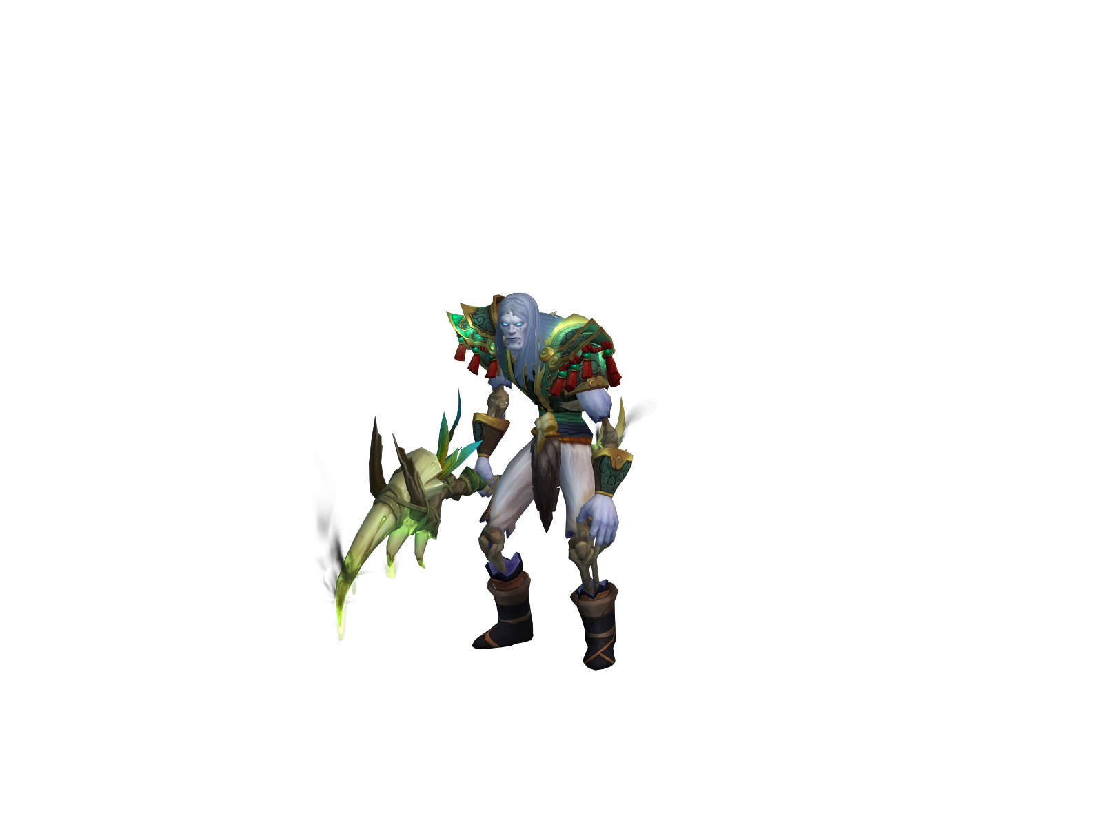 Fisten 3D character render