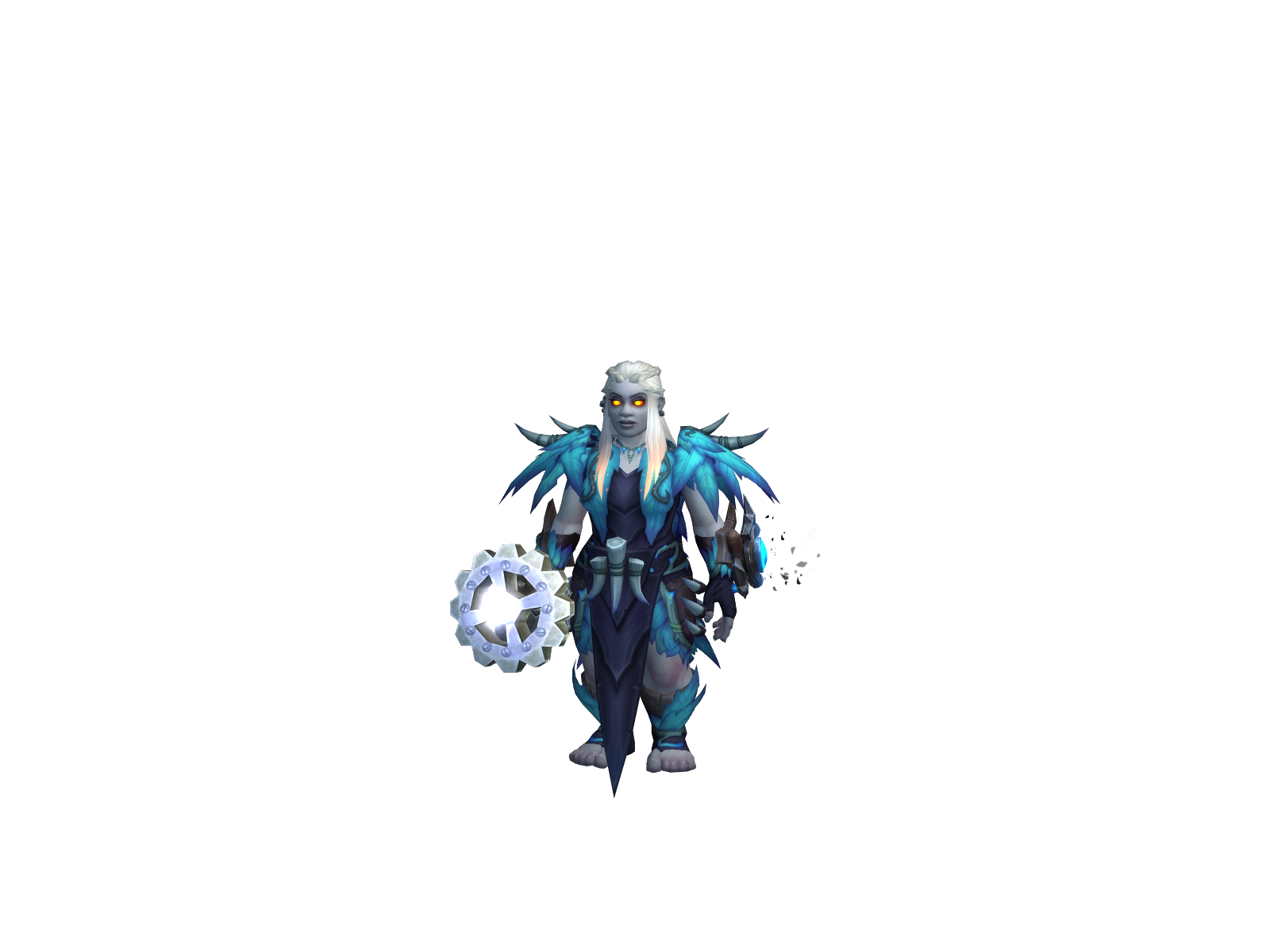 Wawawewaa 3D character render