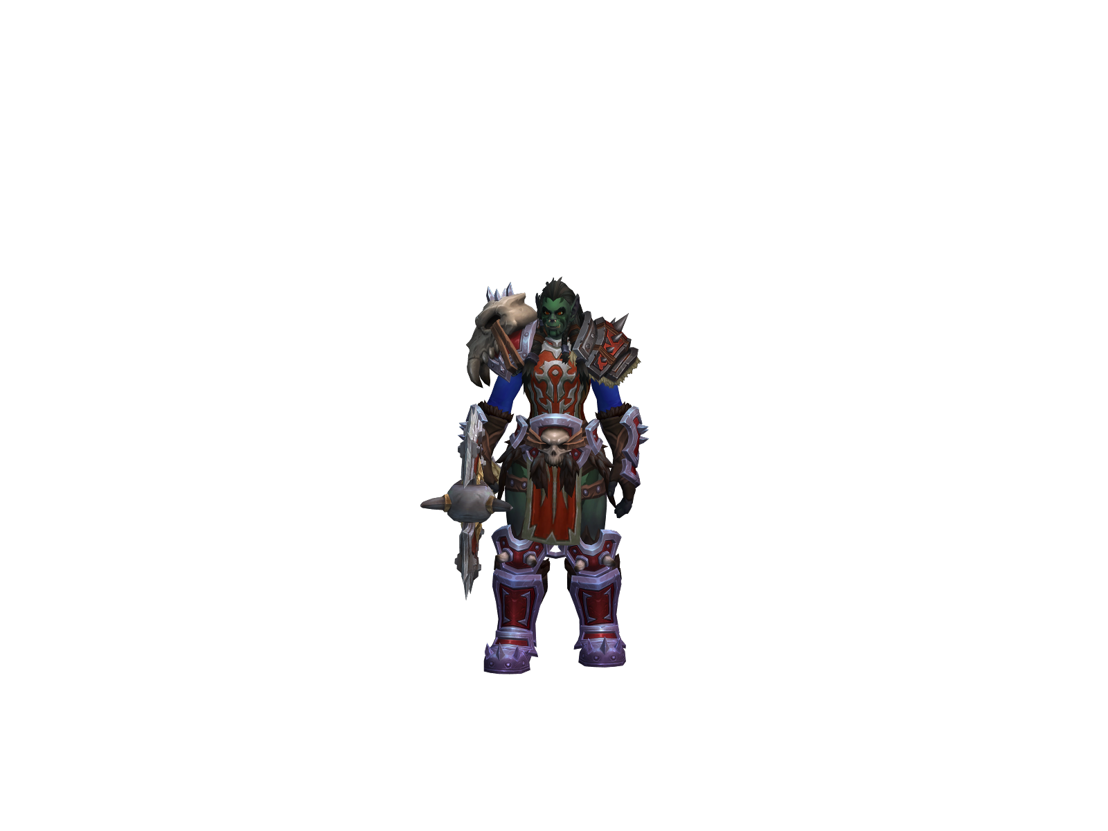 Mokra 3D character render