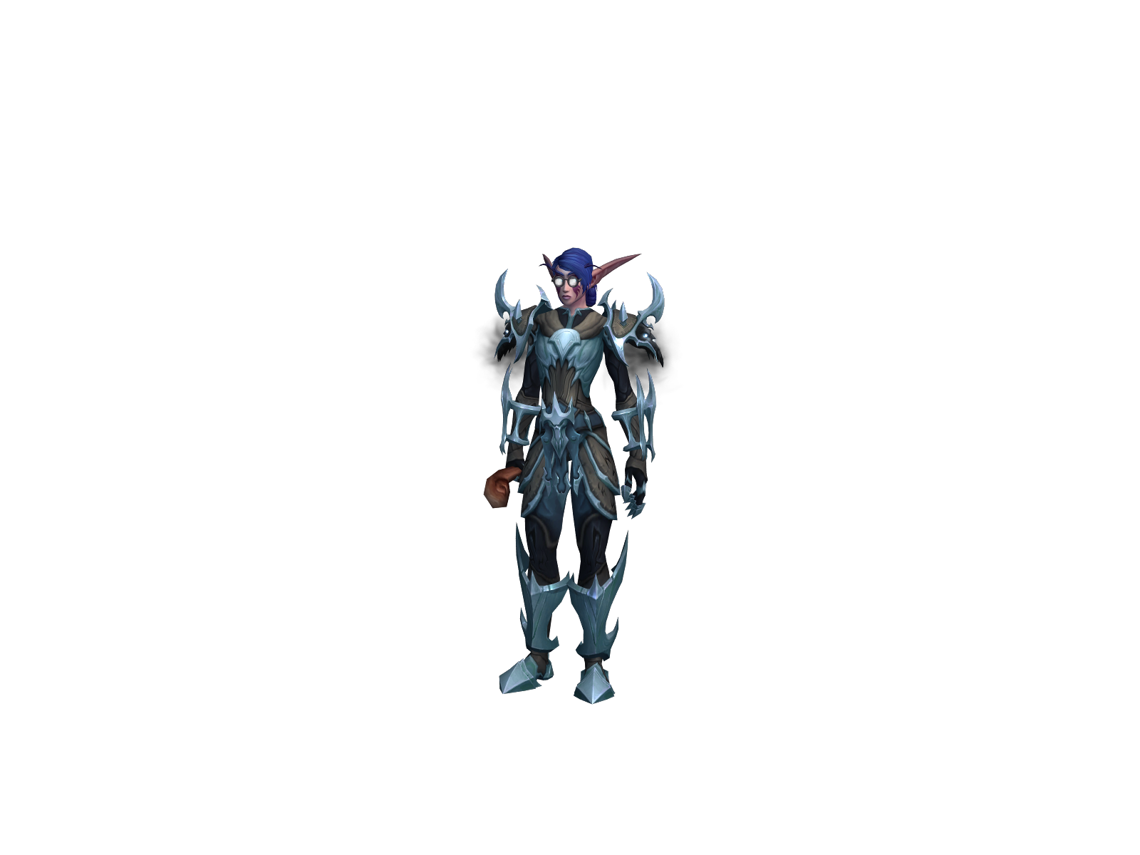 Highlight 3D character render