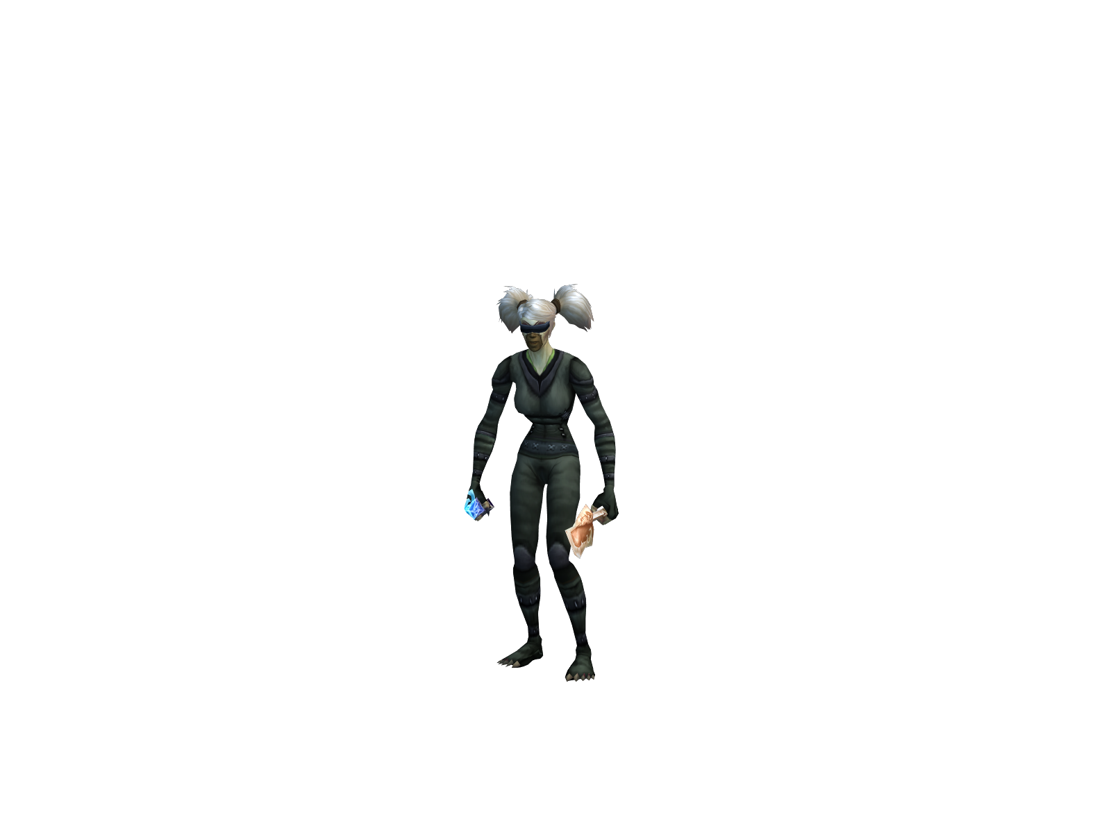 Billyjean 3D character render