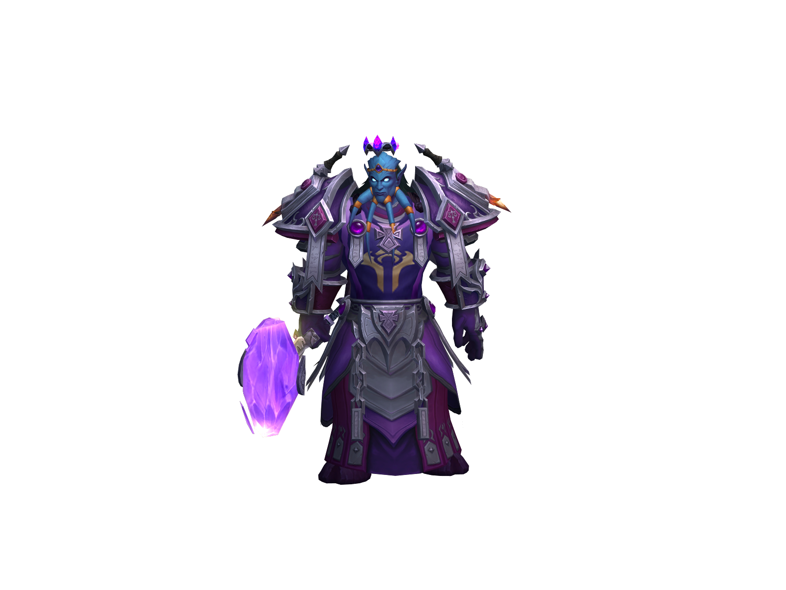 Tyräel 3D character render